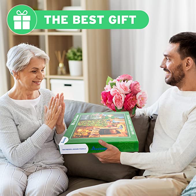 Dementia Puzzle 100 Large Pieces Jigsaw – Christmas - Image 5