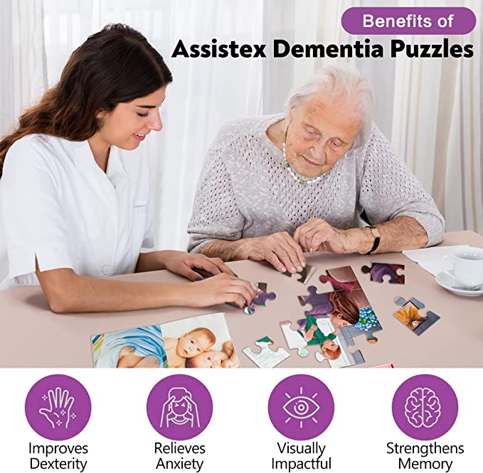 Dementia Puzzle 12 Large Pieces Jigsaw –Mother's Love - Image 2