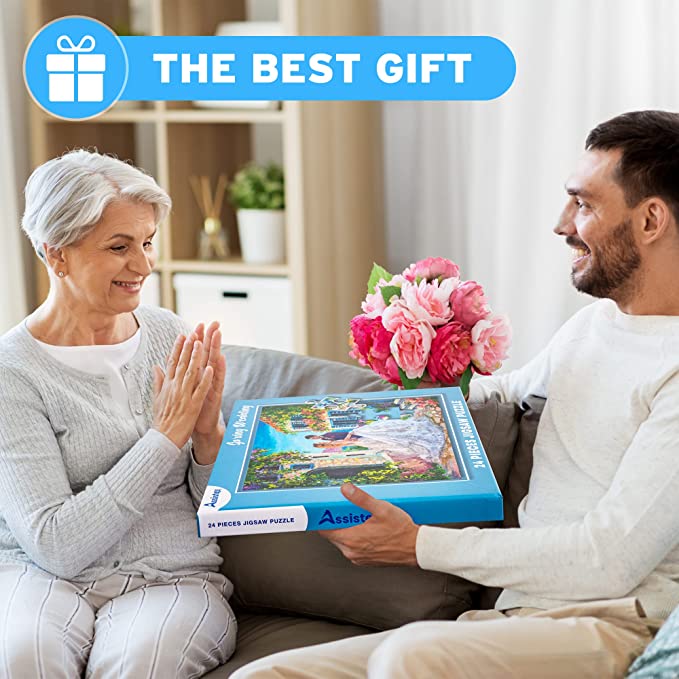 Dementia Puzzle 24 Large Pieces Jigsaw – Spring Wedding - Image 6