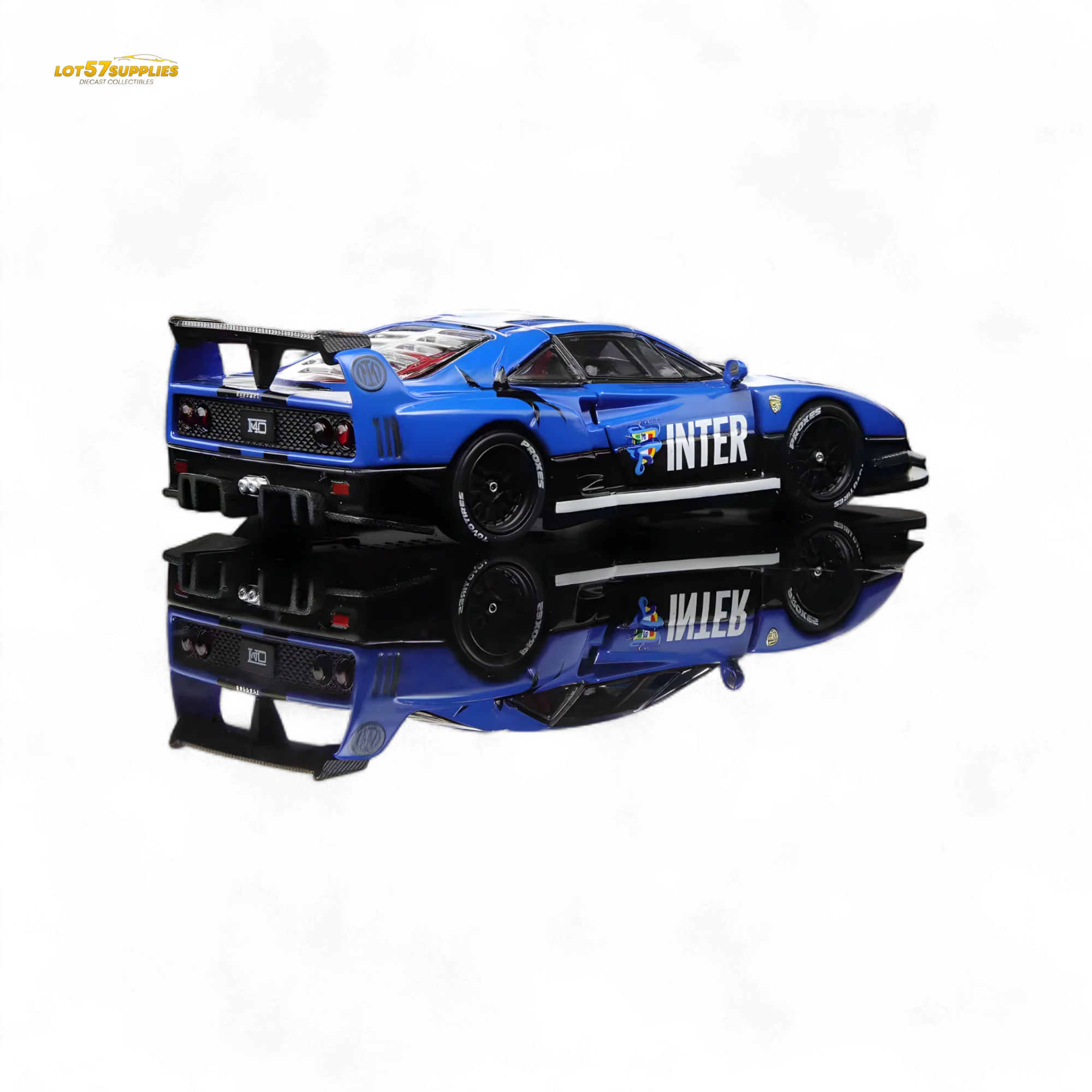 Demon King Auto Ferrari F40 LB-Works Wide-Body 1:64 - Image 5