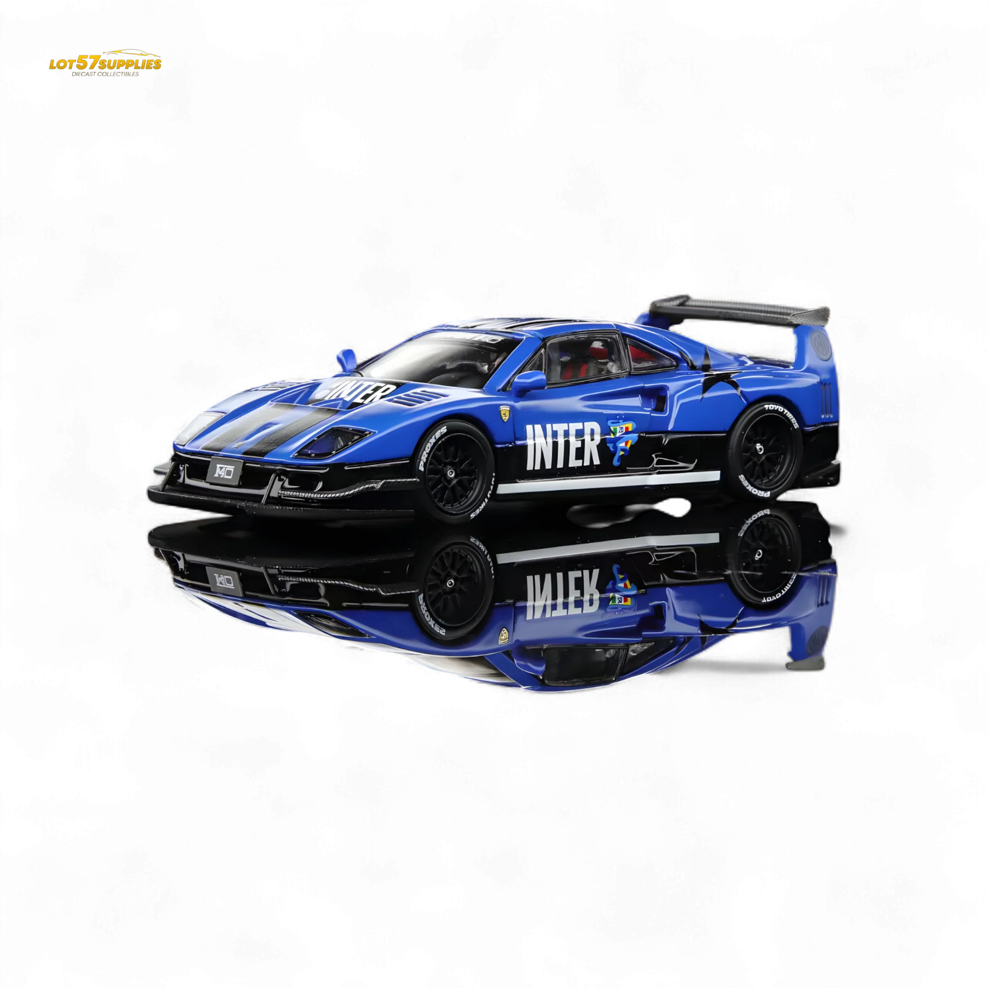 Demon King Auto Ferrari F40 LB-Works Wide-Body 1:64 - Image 6
