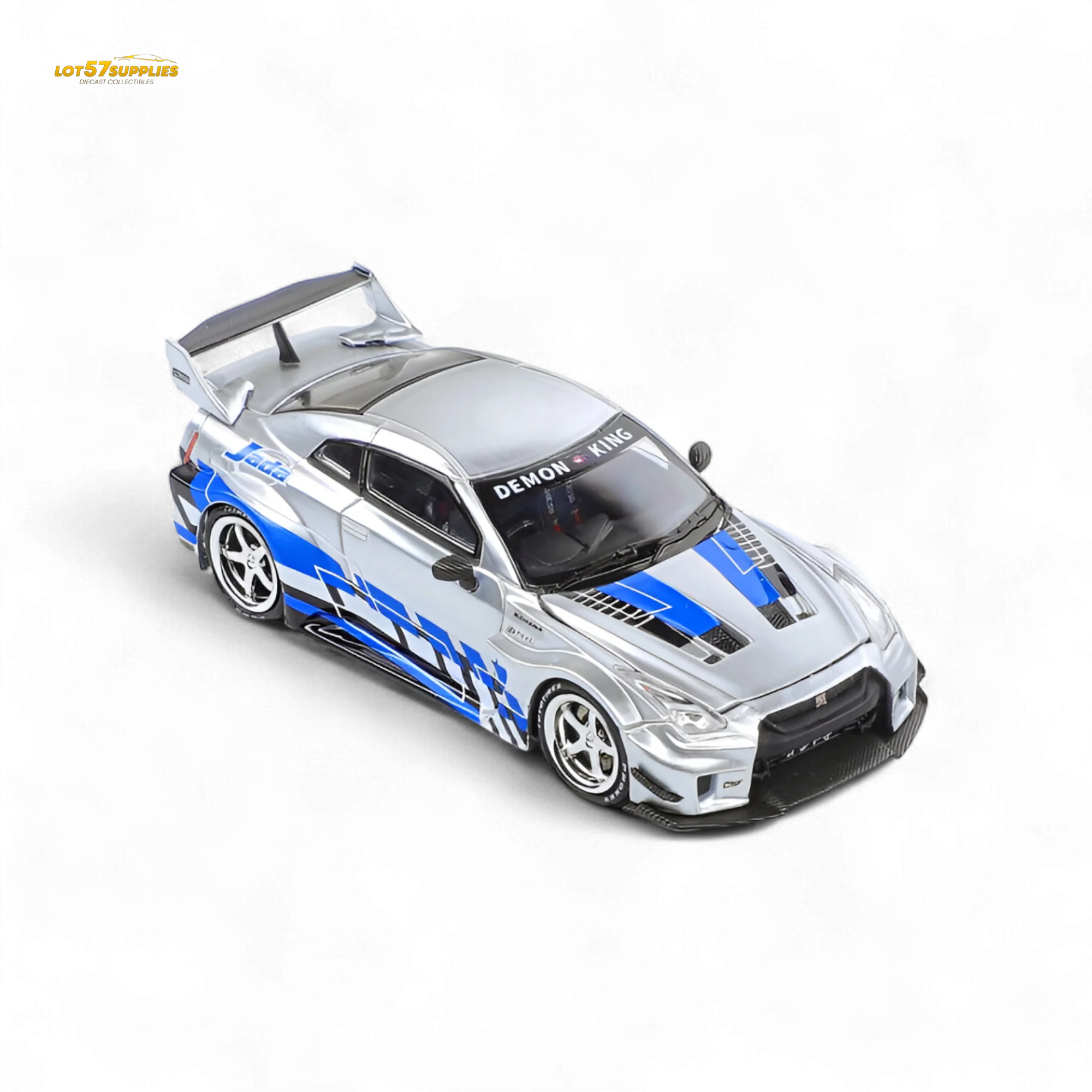 Demon King Auto GTR35 RR Blueberry Livery 1:64 - Image 3