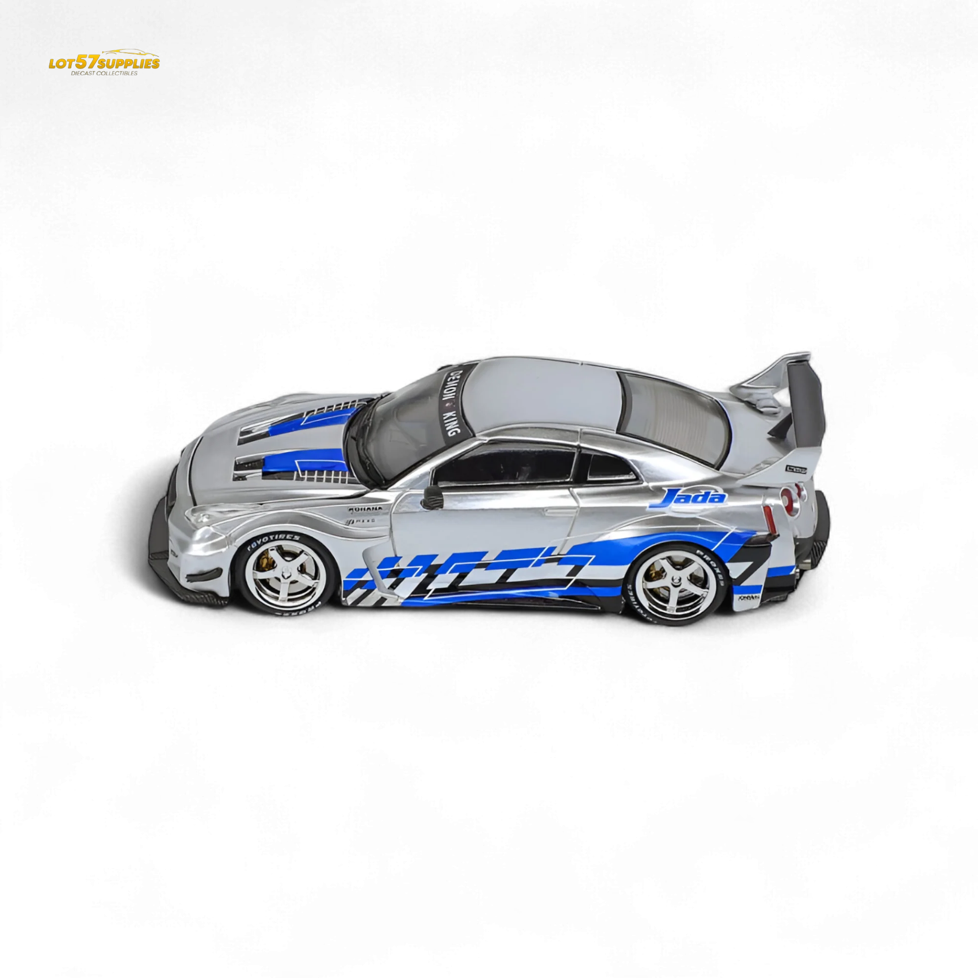 Demon King Auto GTR35 RR Blueberry Livery 1:64 - Image 4