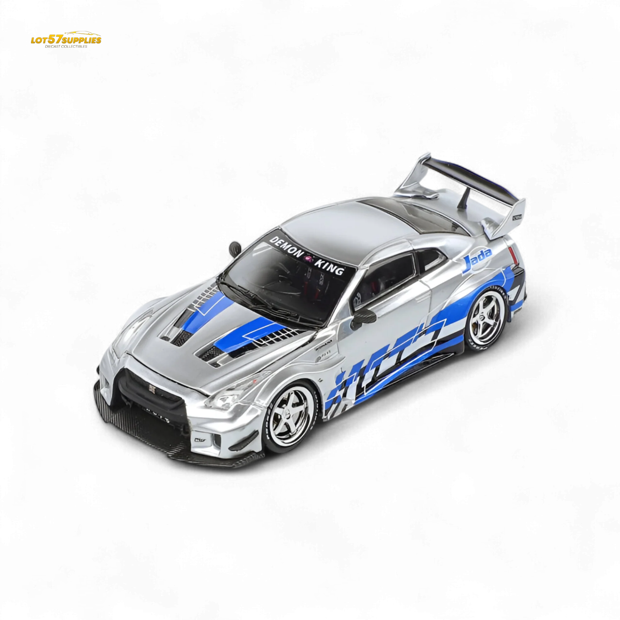 Demon King Auto GTR35 RR Blueberry Livery 1:64 - Image 5