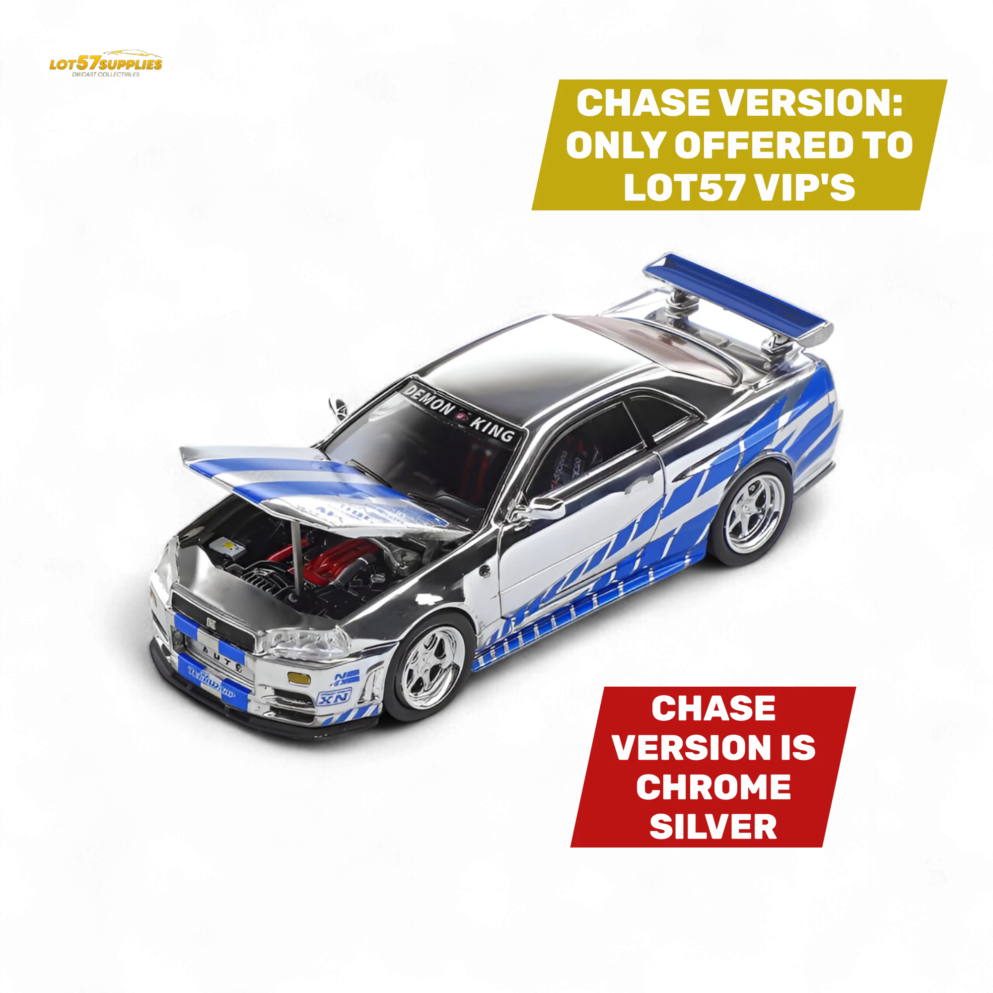 Demon King Auto Skyline GT-R R34 Z-Tune 1:64 - Image 2