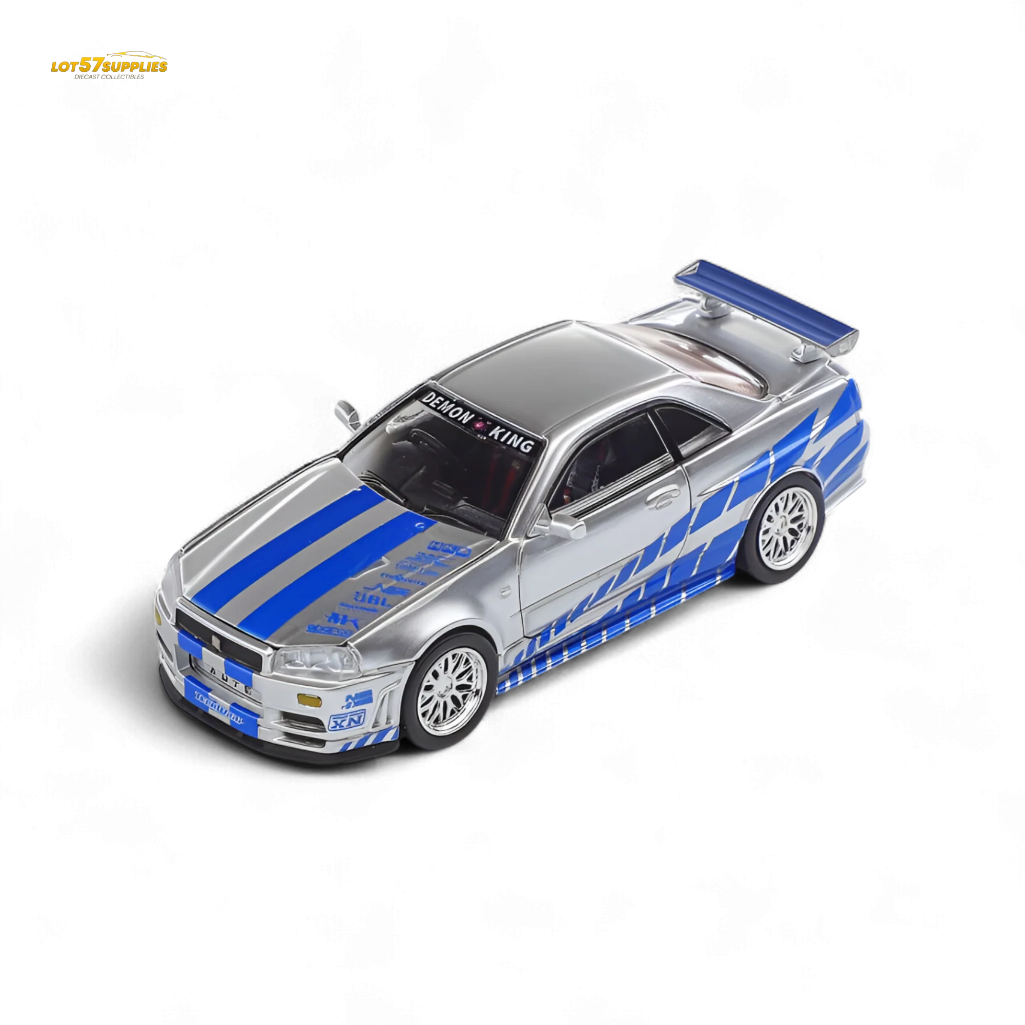 Demon King Auto Skyline GT-R R34 Z-Tune 1:64 - Image 4