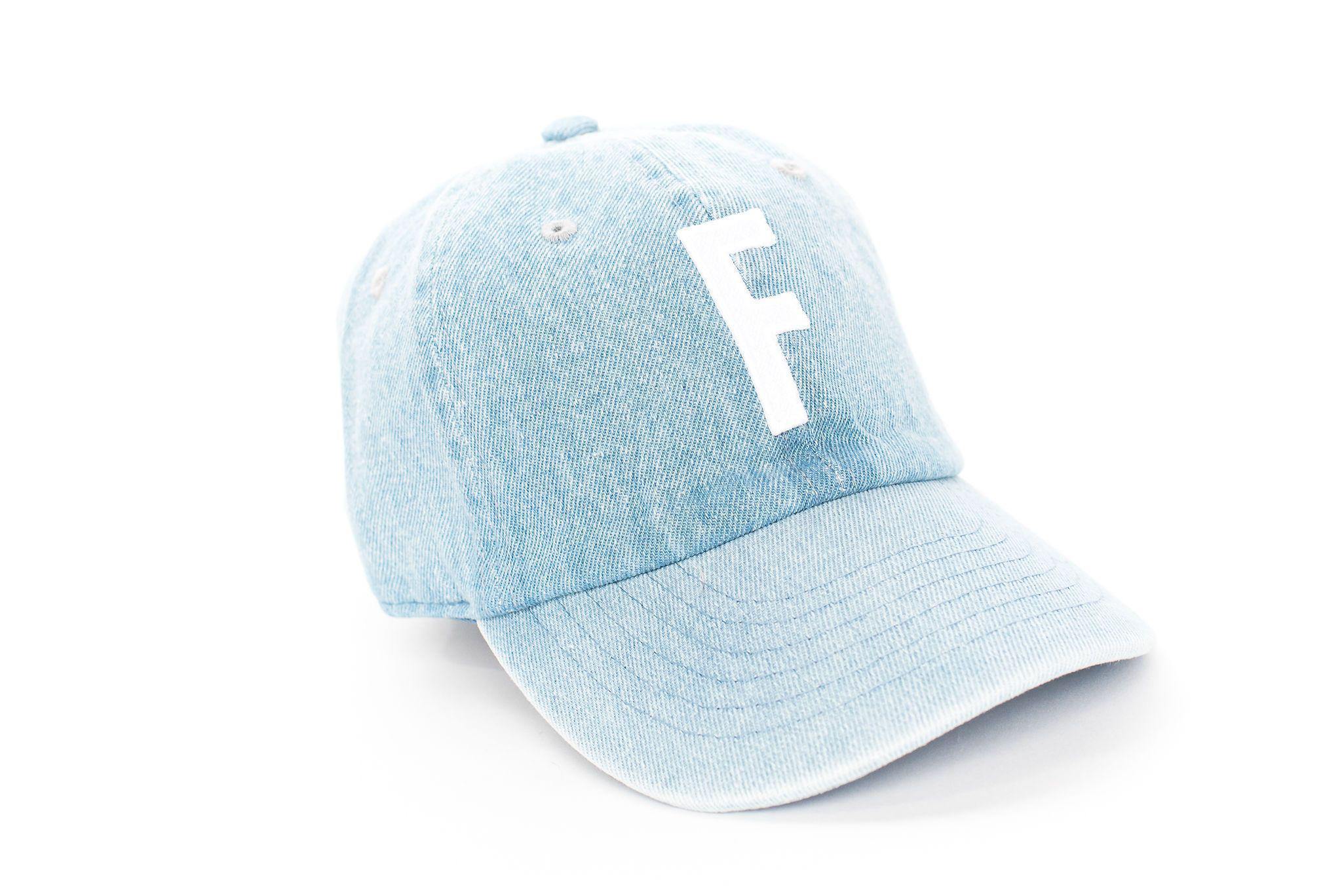 Denim Letter Baseball Hat - Image 12