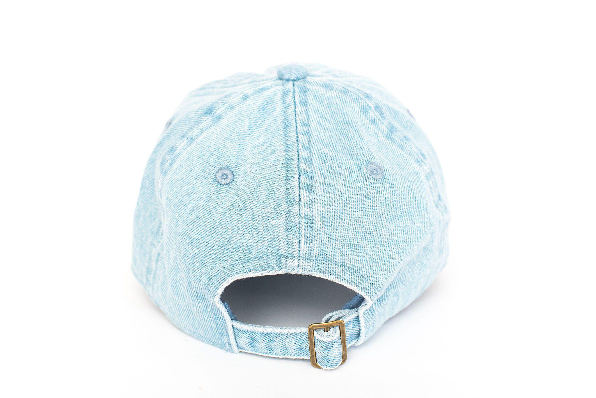 Denim Letter Baseball Hat - Image 13