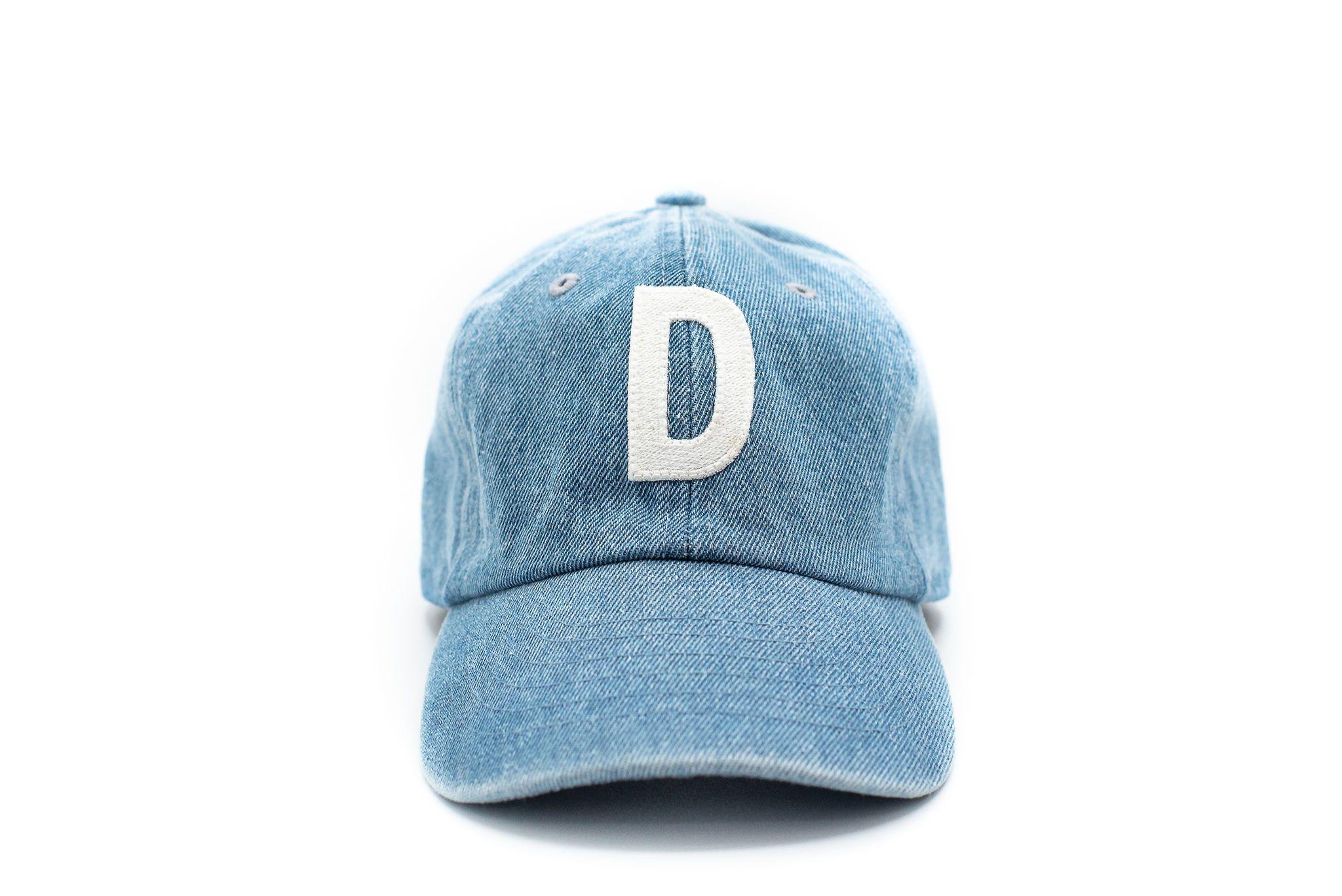 Denim Letter Baseball Hat - Image 14