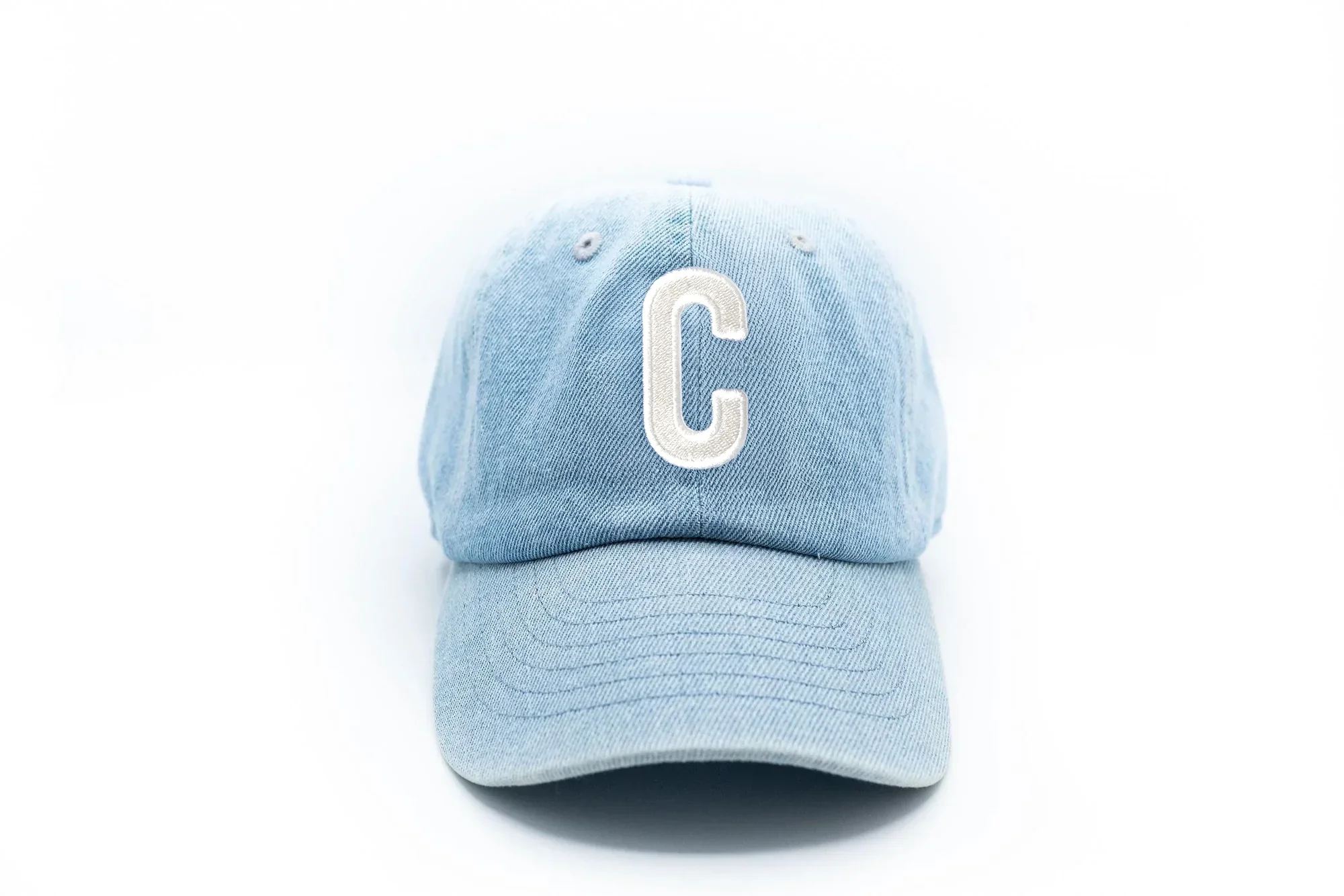 Denim Letter Baseball Hat - Image 24