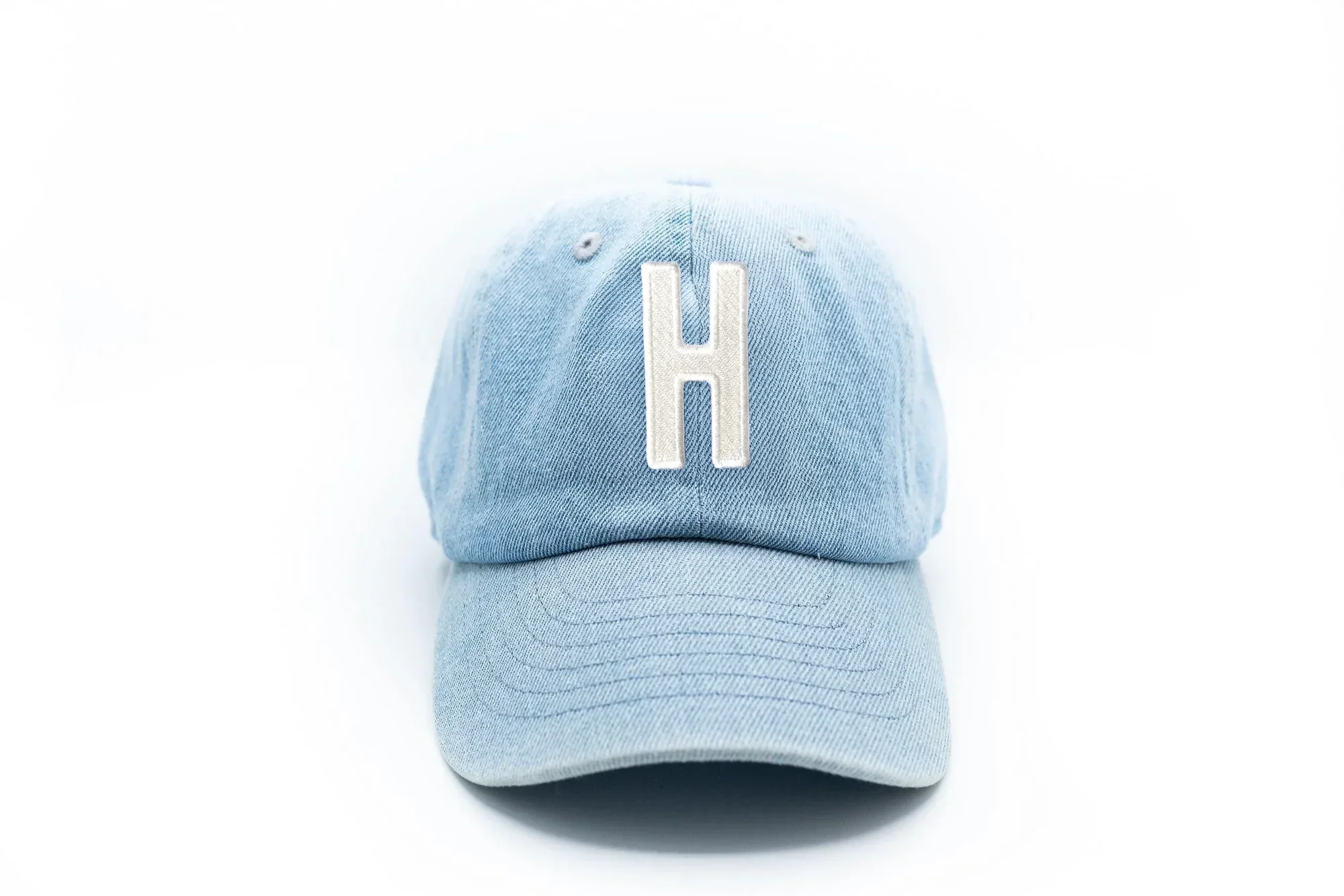Denim Letter Baseball Hat - Image 29
