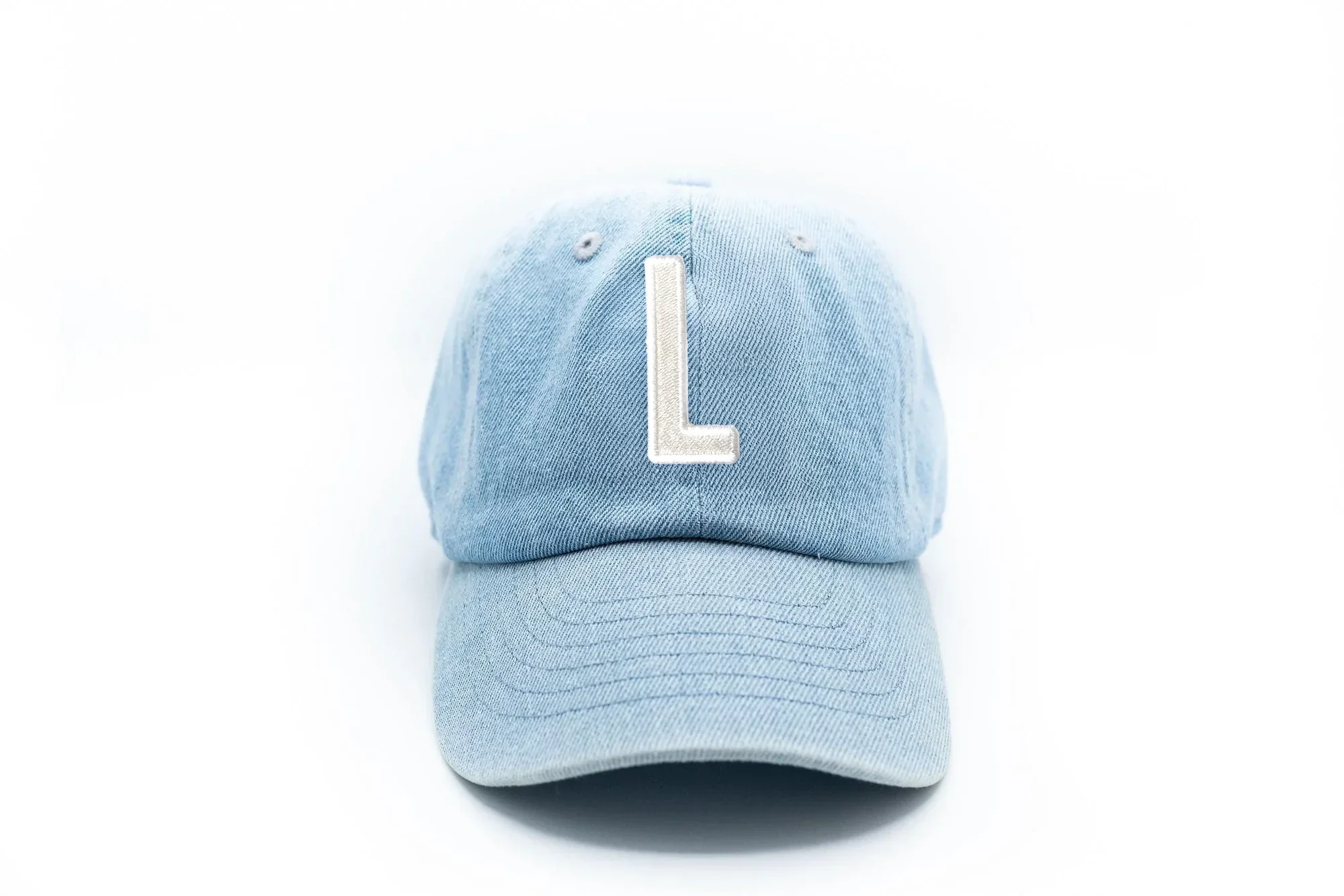 Denim Letter Baseball Hat - Image 32
