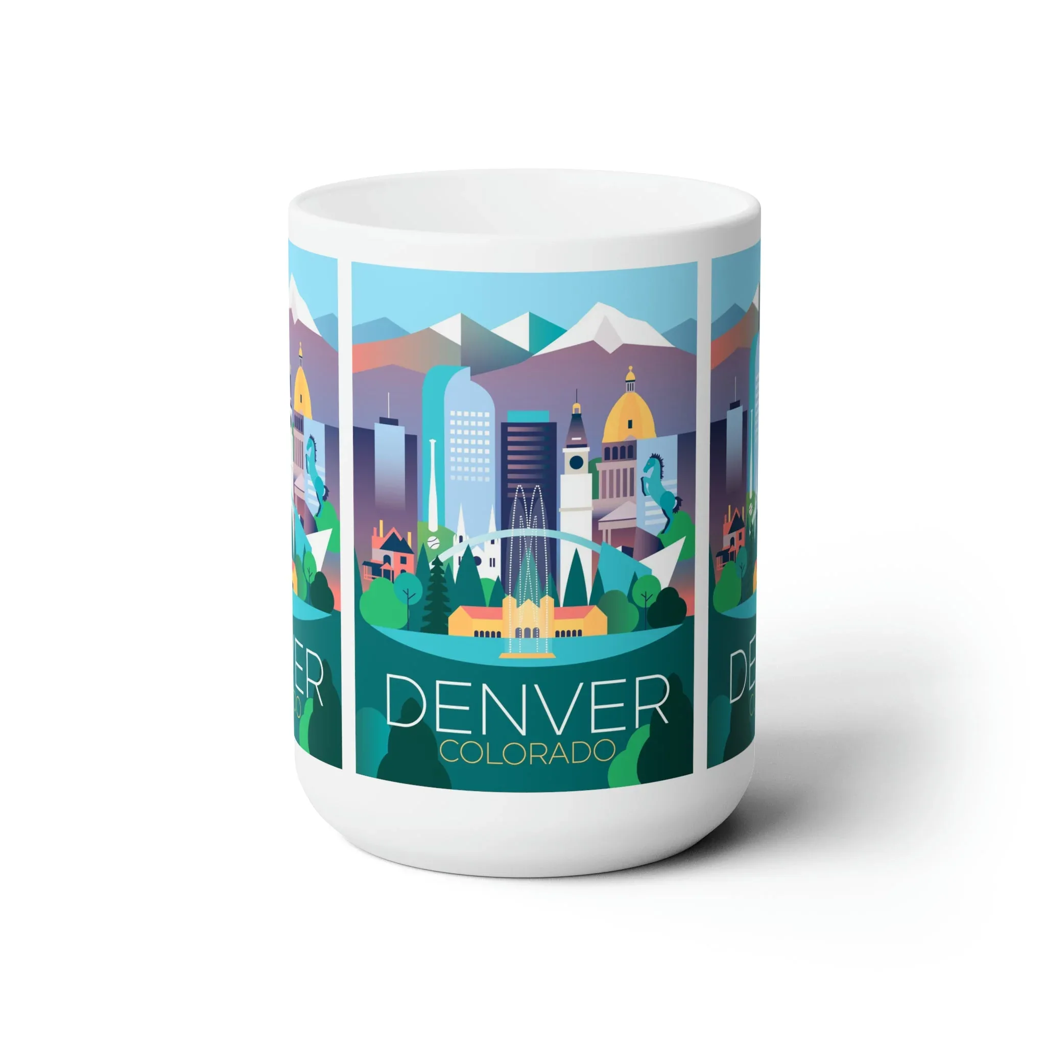 Denver Ceramic Mug 11oz or 15oz - Image 2