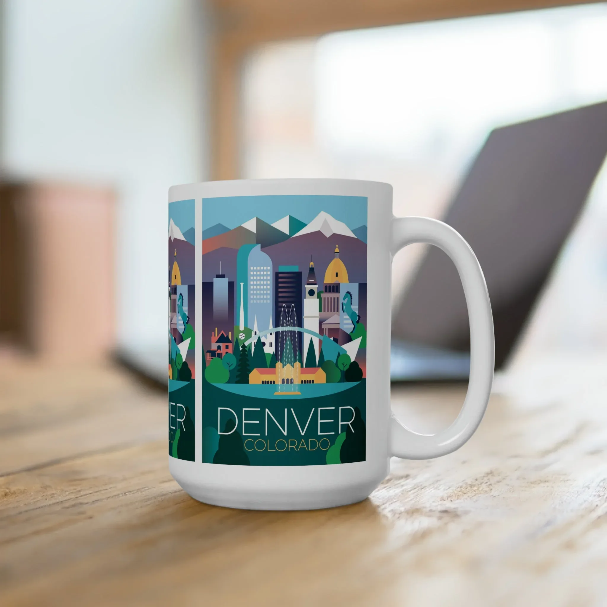 Denver Ceramic Mug 11oz or 15oz - Image 4