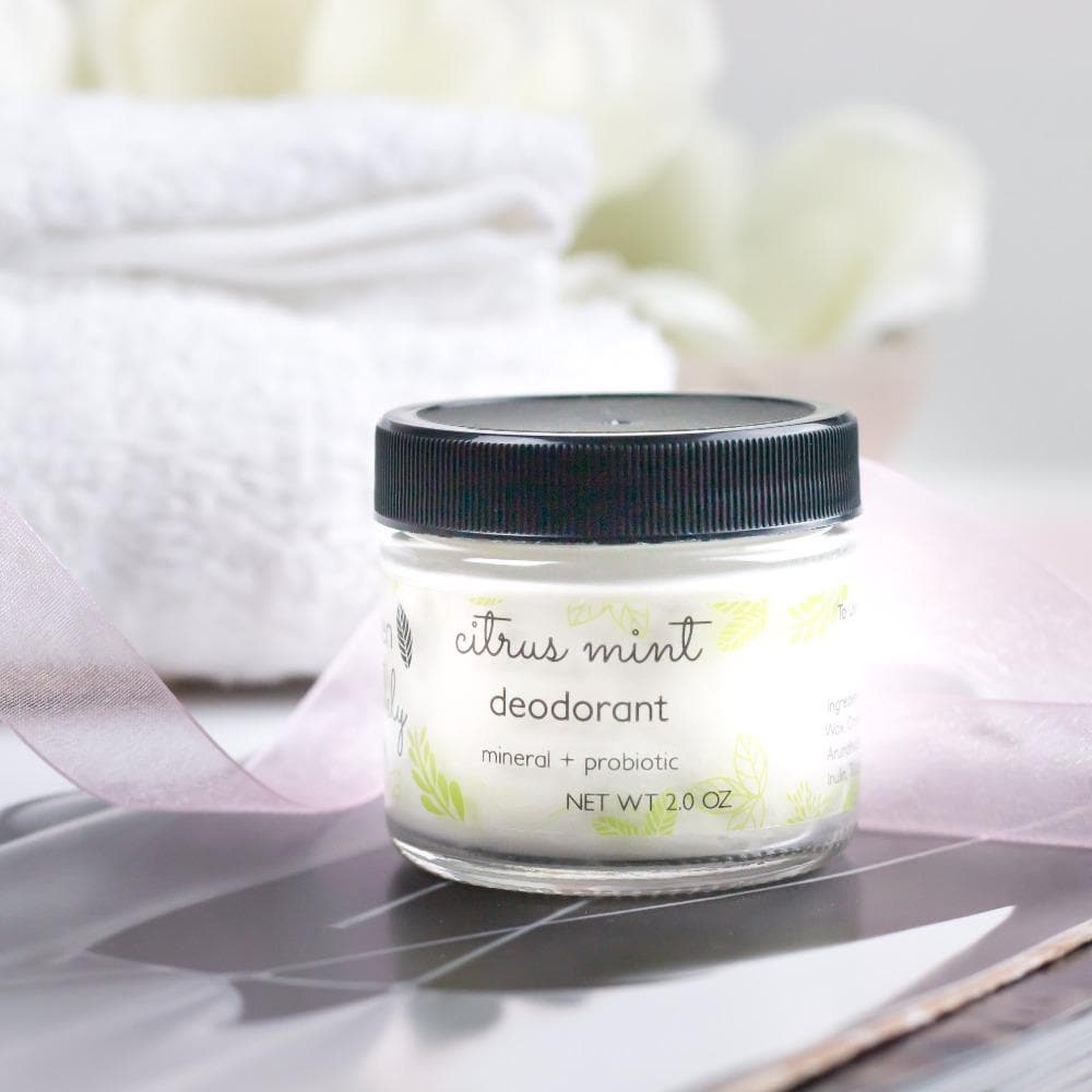 DEODORANT Citrus Mint - Mineral + Probiotic - Vegan - Image 4