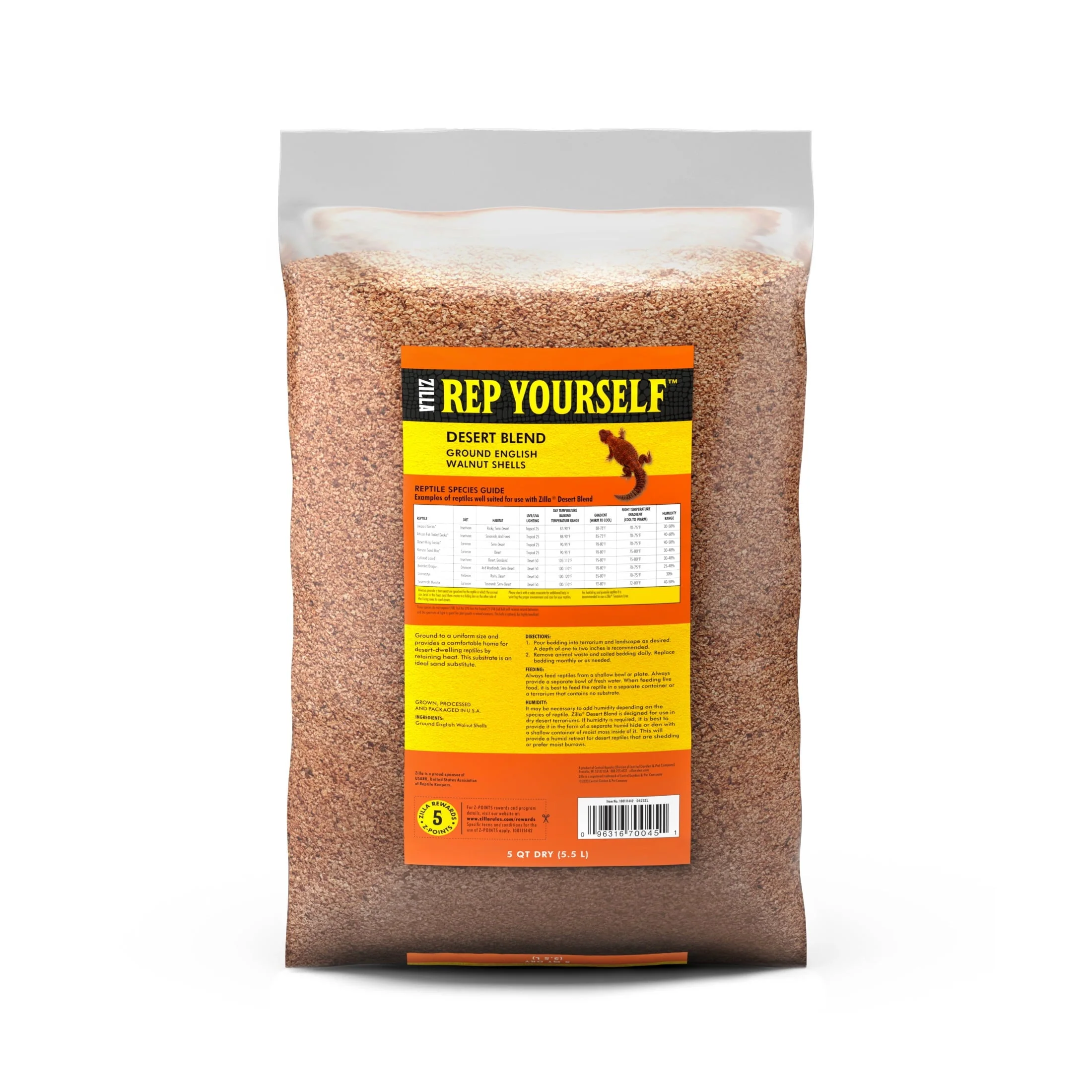 Desert Blend Ground English Walnut Shells Substrate 5 Quarts - Image 8