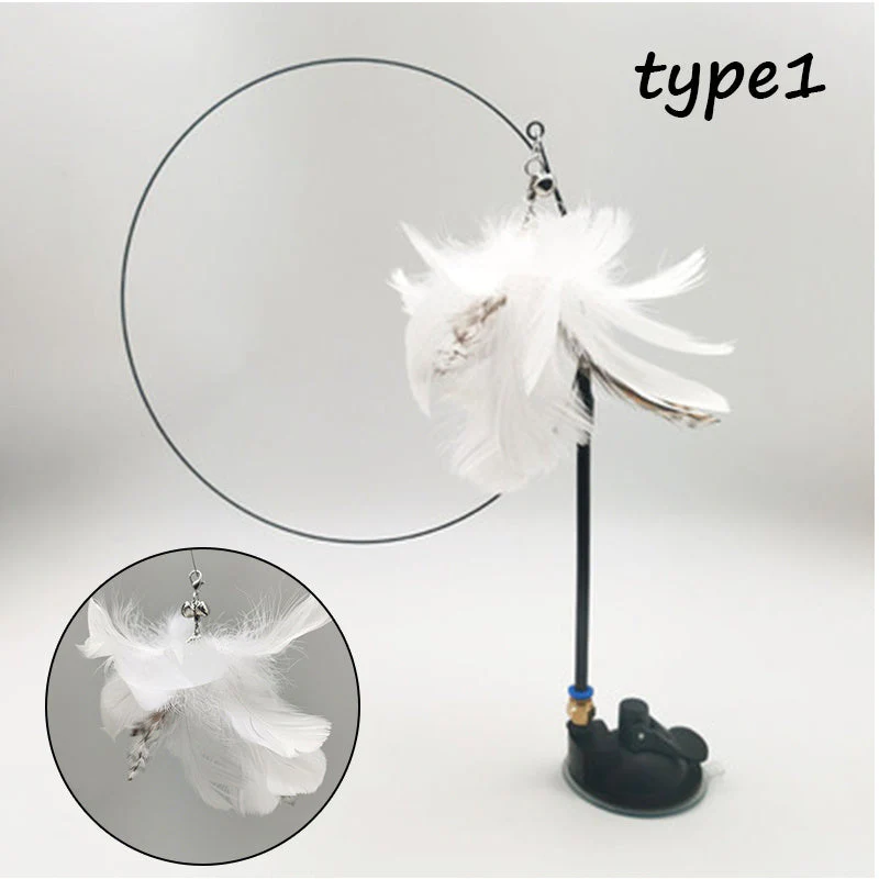 Detachable Wire Rod Sucker Cat Stick - Image 2