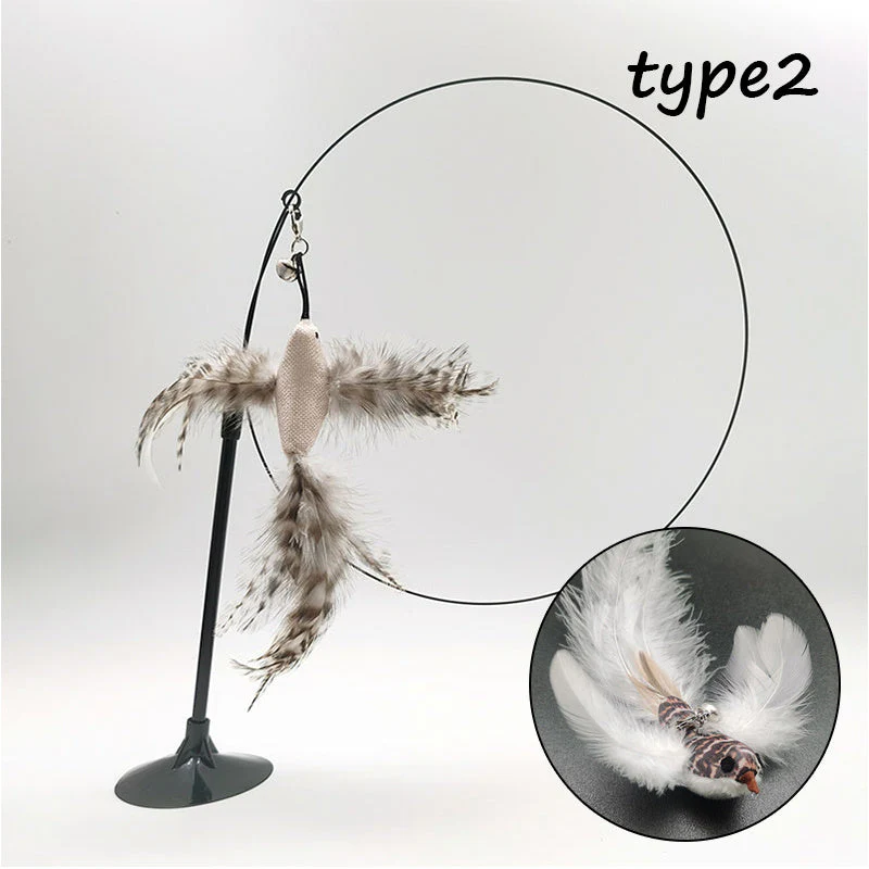Detachable Wire Rod Sucker Cat Stick - Image 7