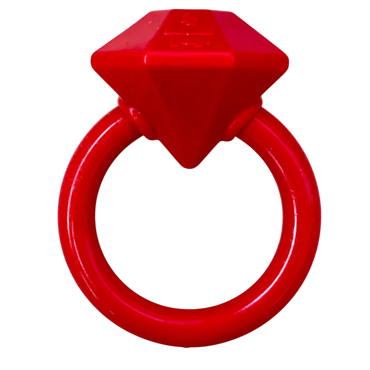 Diamond Ring Nylon Teething Ring for Puppies | Durable & USA Made - Image 3