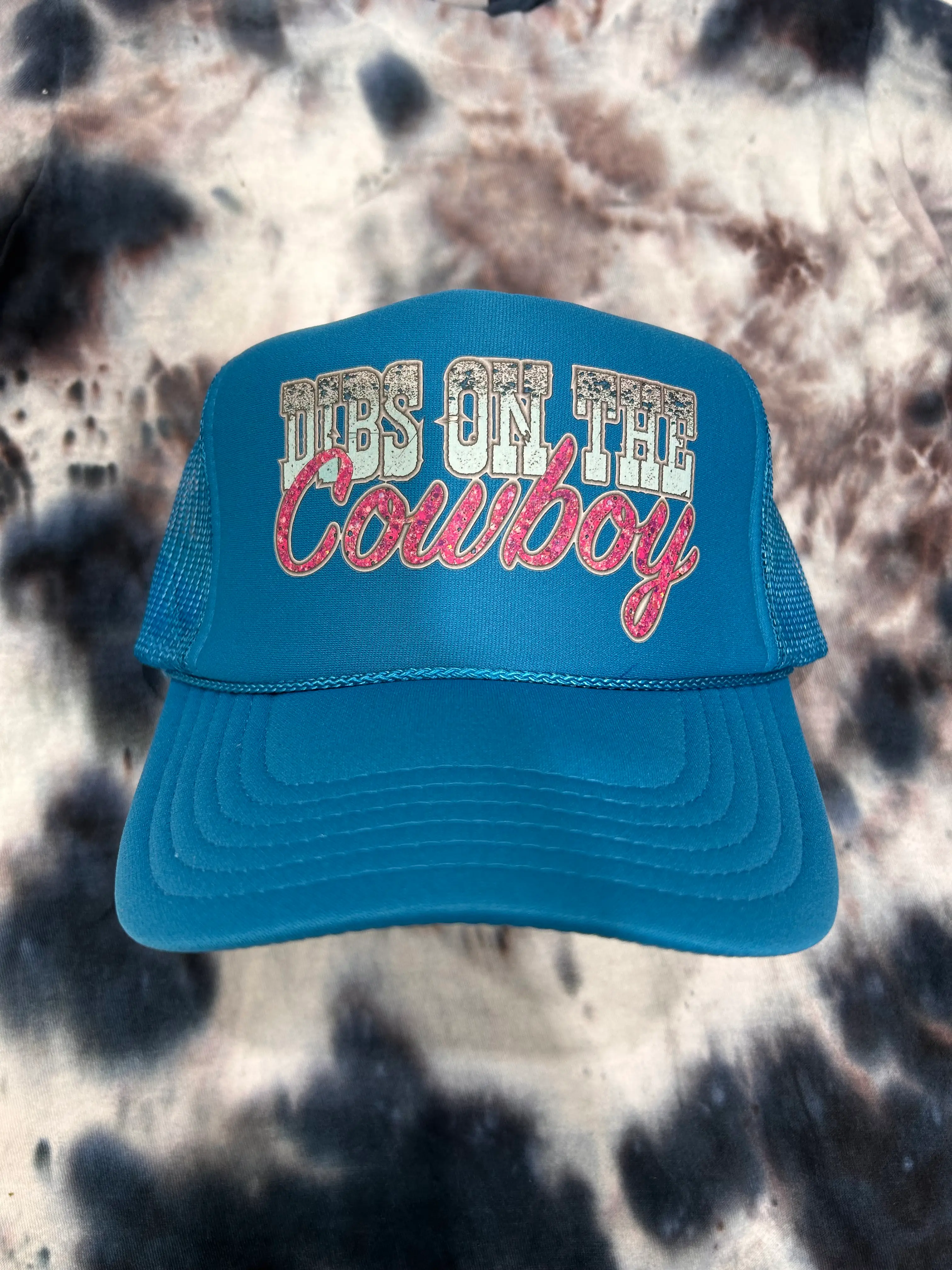 Dibs on the Cowboy Trucker Hat - Image 2