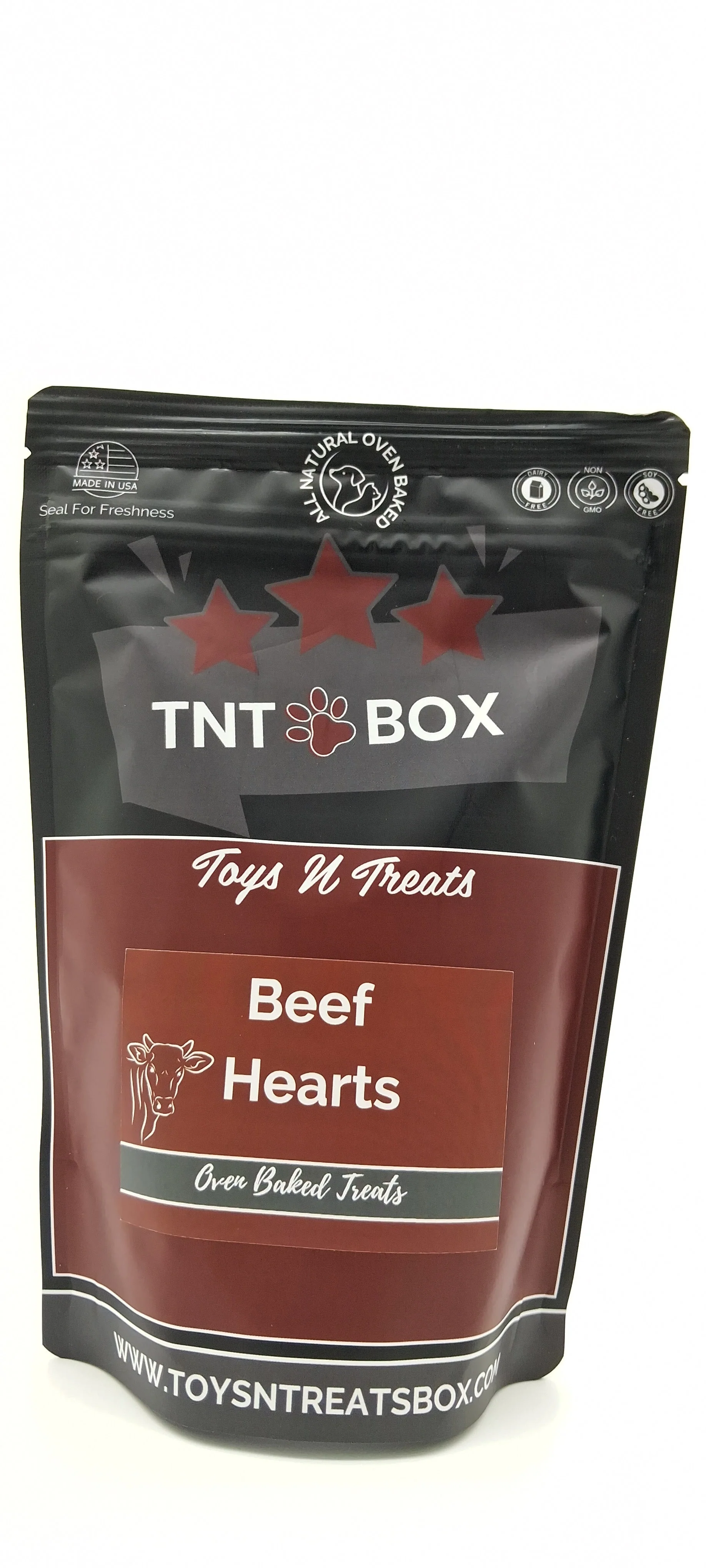 Digestive Health Beef Heart Dog Treats - All Natural Oven Baked - Image 4