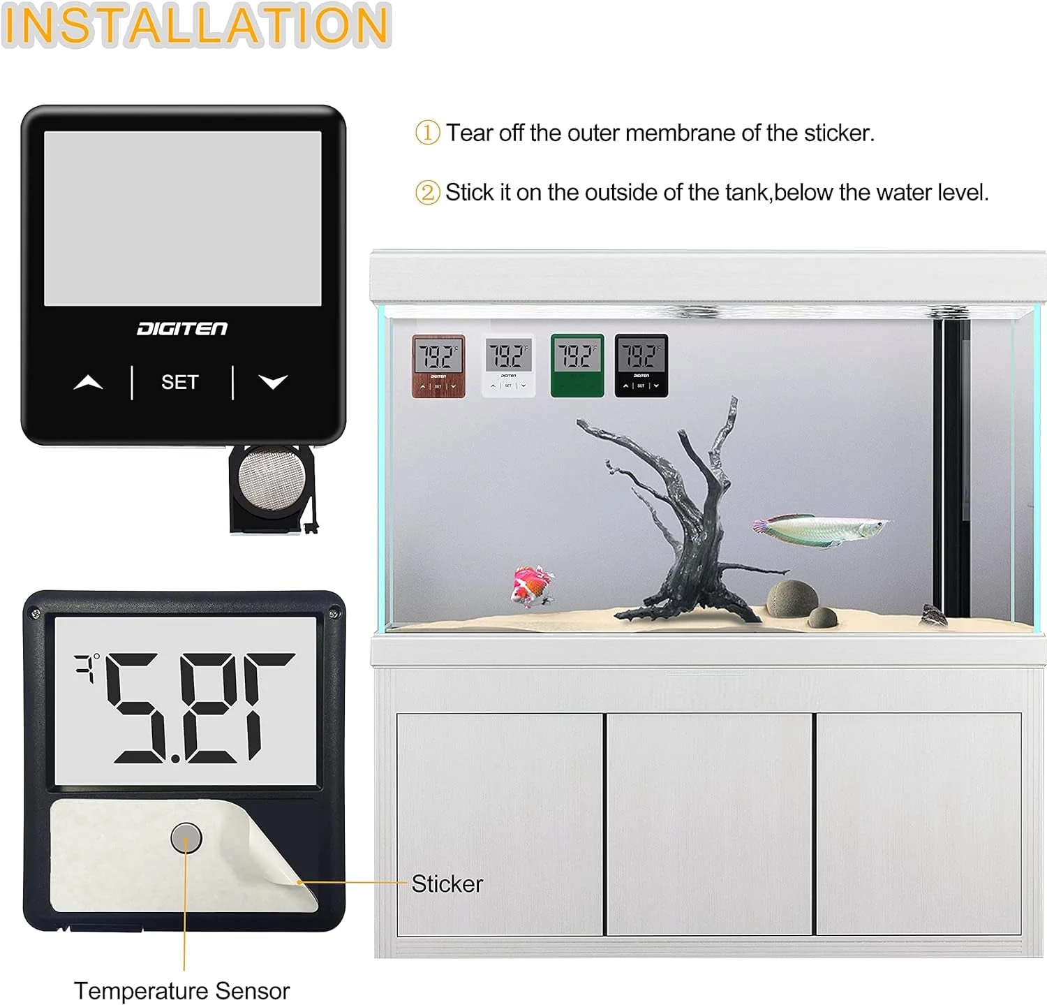 Digital Aquarium Thermometer - Image 3