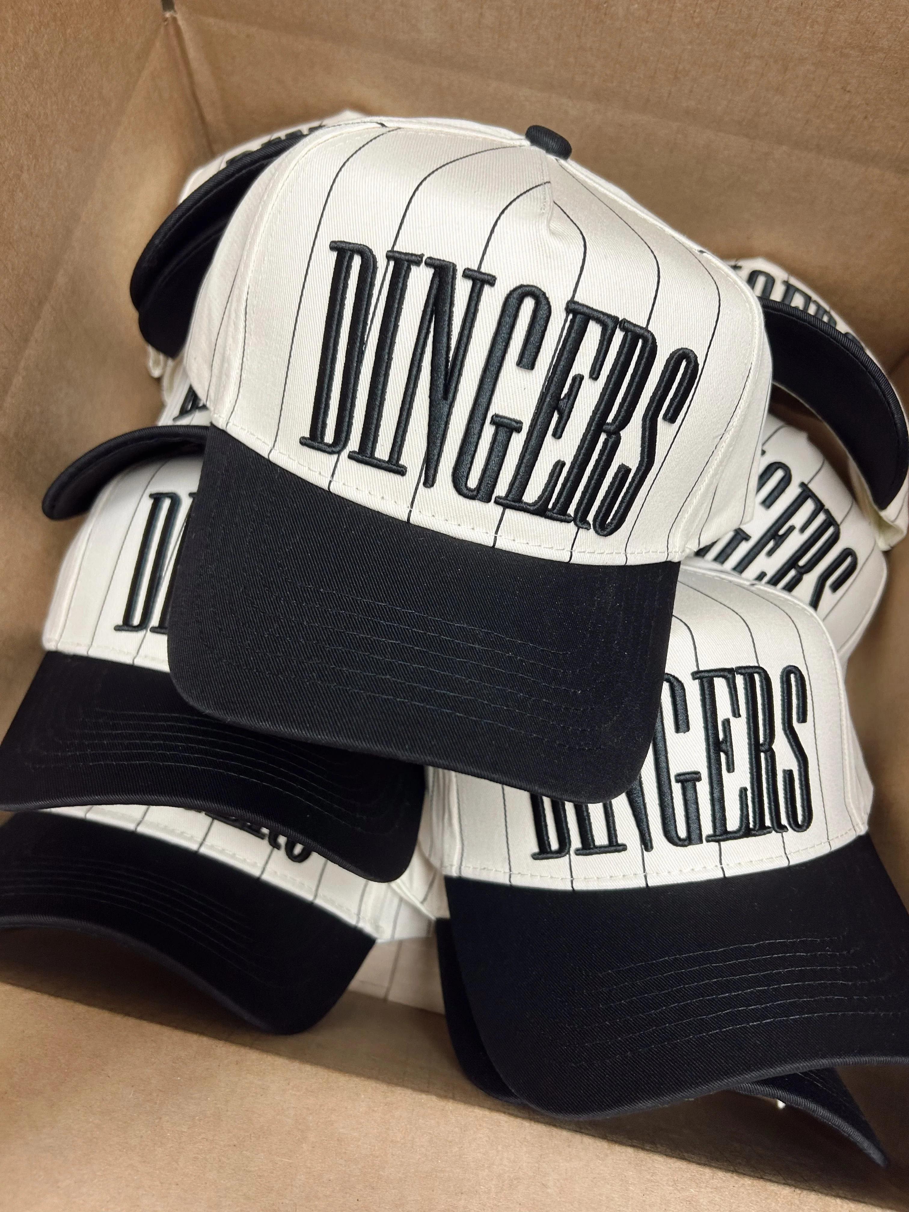 Dingers - Stripe Vintage Trucker Hat - Image 12
