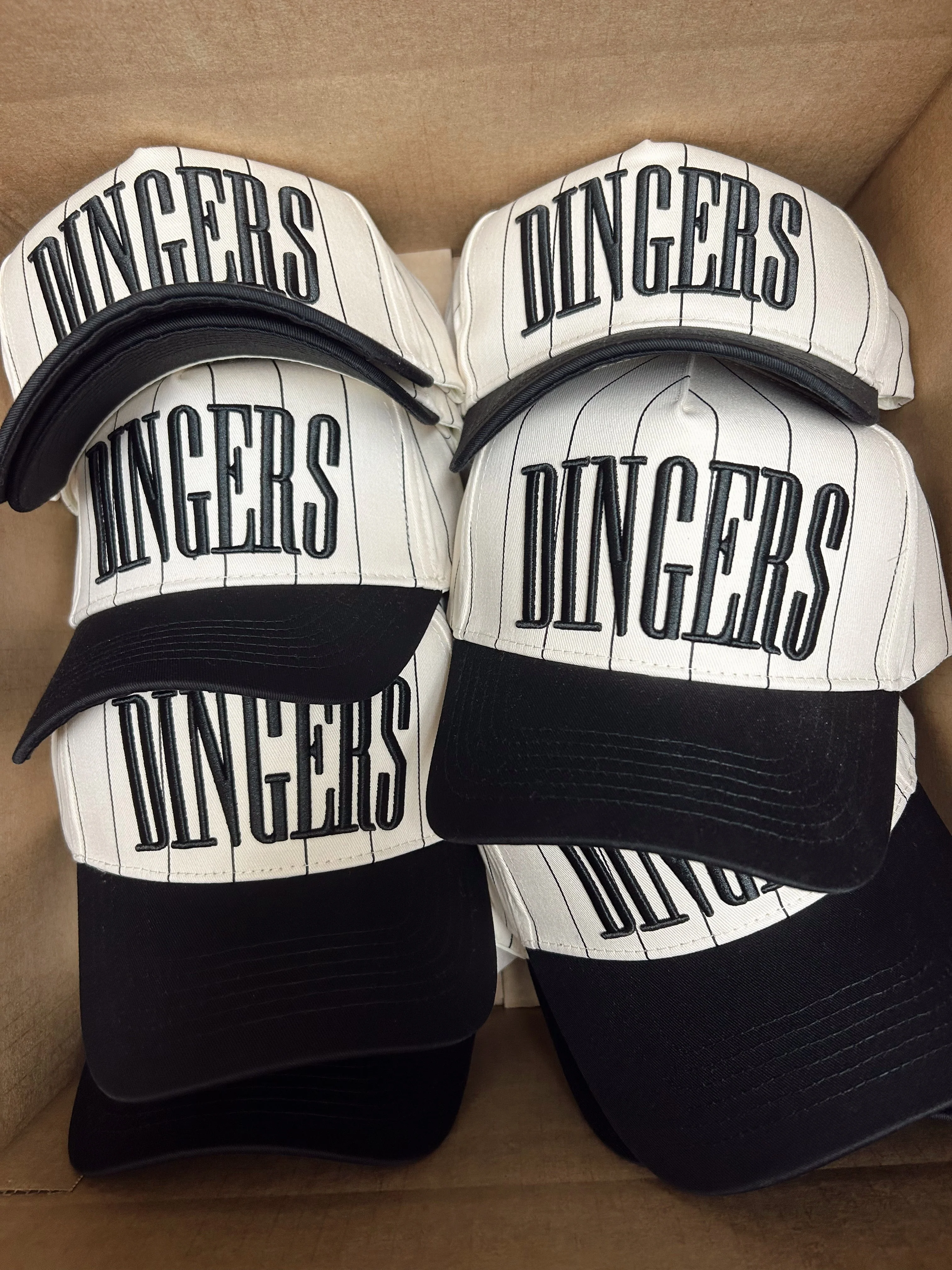 Dingers - Stripe Vintage Trucker Hat - Image 13