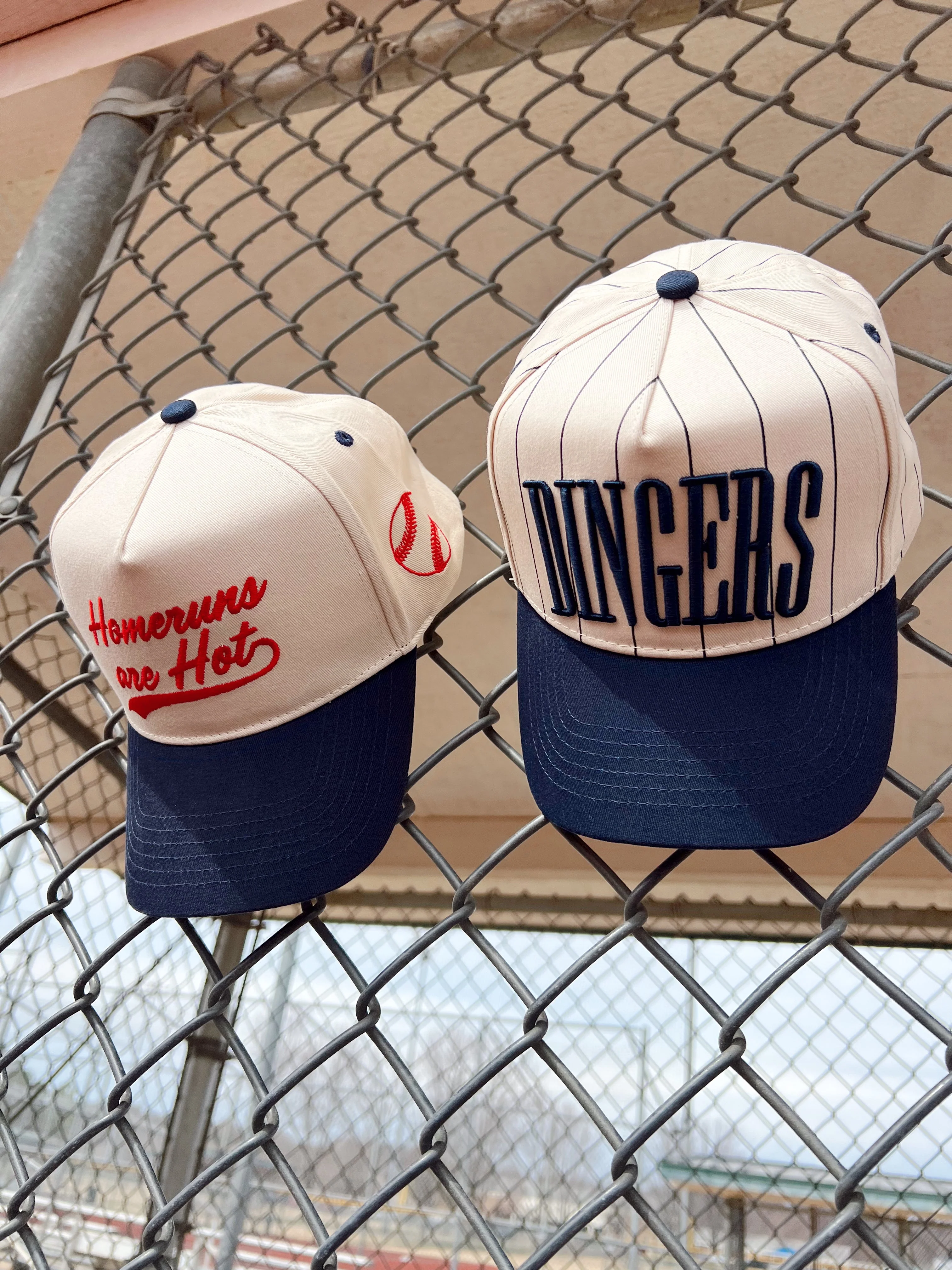 Dingers - Stripe Vintage Trucker Hat - Image 7
