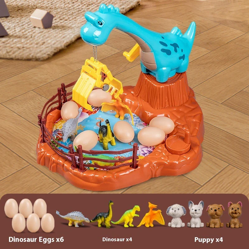 Dinosaur Capture Game Small Household Prize Claw Toys - Image 9