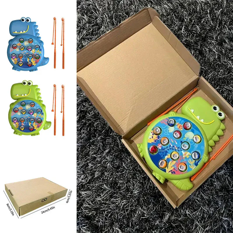 Dinosaur Magnetic Fishing Toys - Montessori Educational Game for Kids | Fun & Safe Play Rod Gift - Image 6