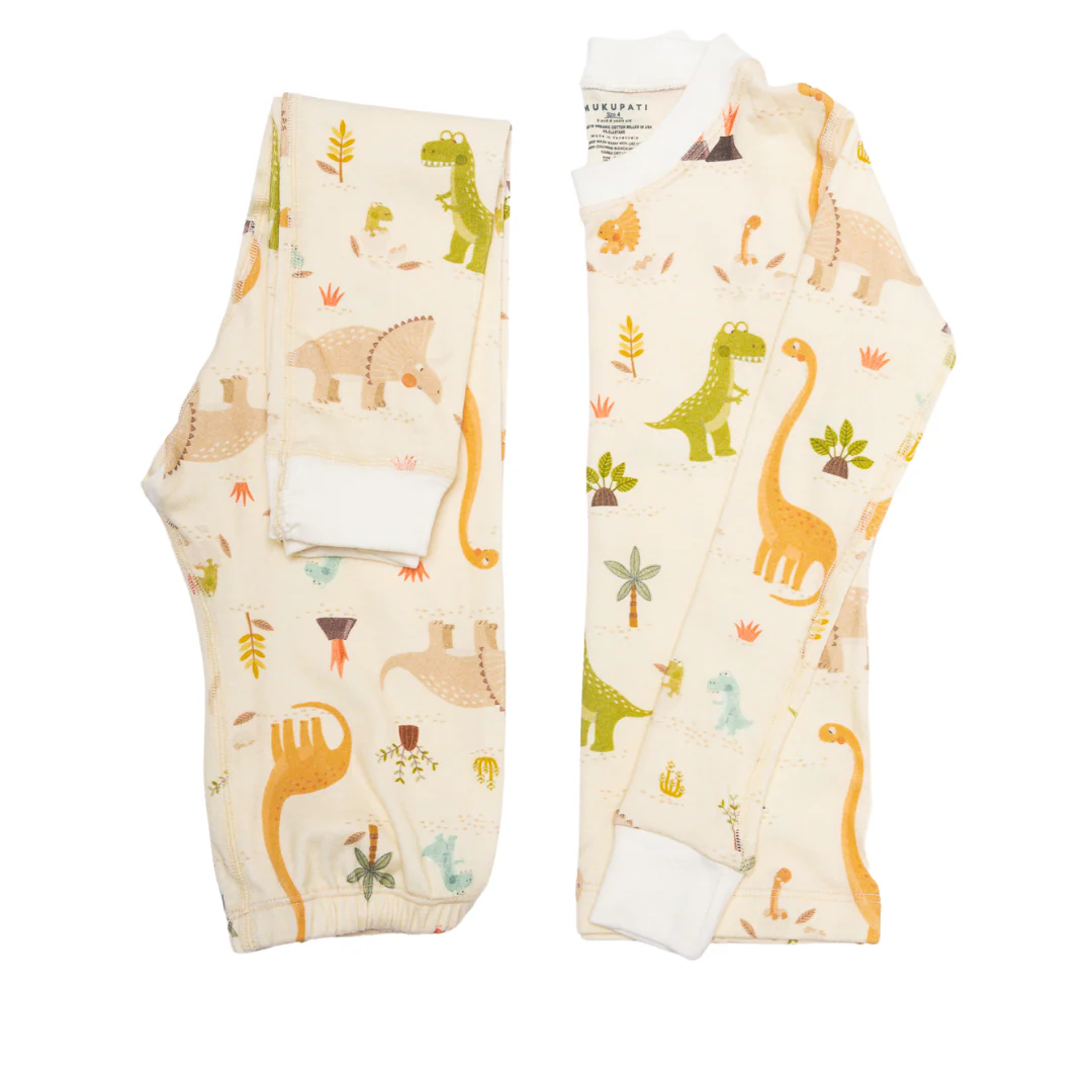 Dinosaur Organic Cotton Pajamas - Image 2