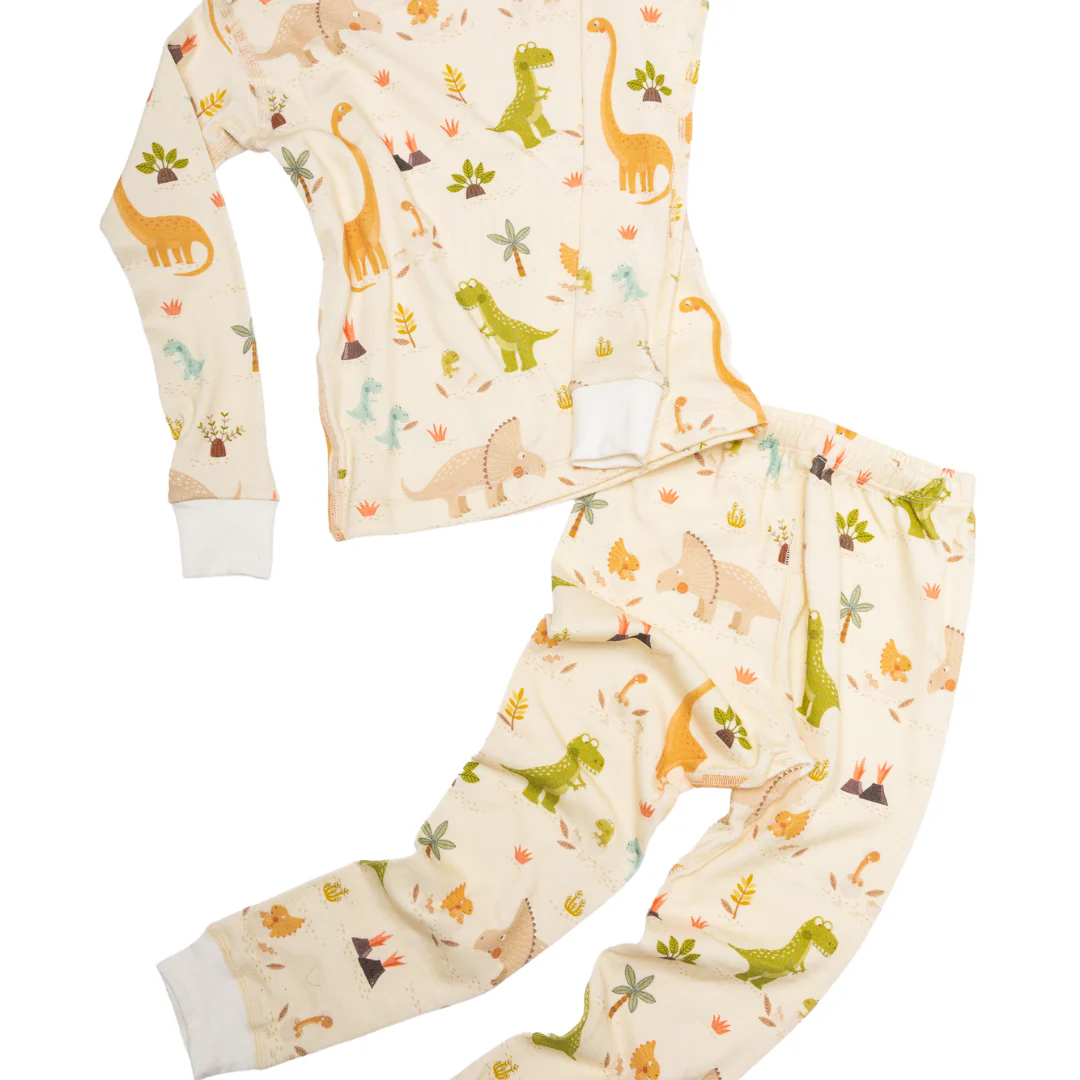 Dinosaur Organic Cotton Pajamas - Image 3