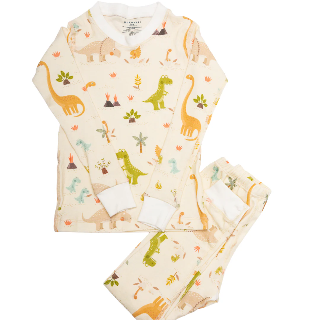Dinosaur Organic Cotton Pajamas - Image 4
