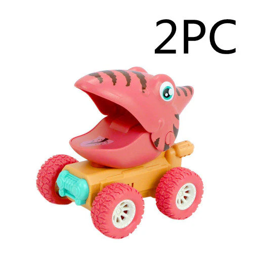 Dinosaur Push Car Sliding Animal Toy Car - Image 18