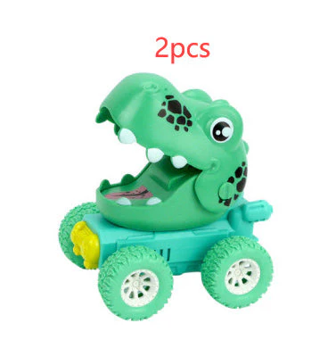 Dinosaur Push Car Sliding Animal Toy Car - Image 19