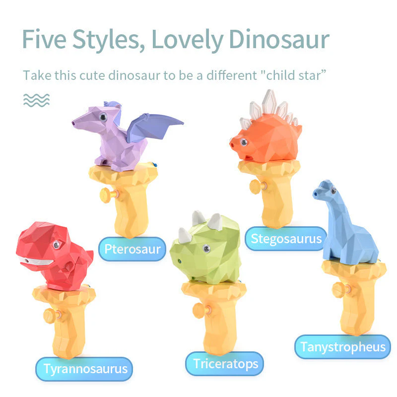Dinosaur Water Guns Toys Kids Squirt Gun For Child Outdoor Summer Beach Swimming Pool Blaster Gun Water War - Image 3