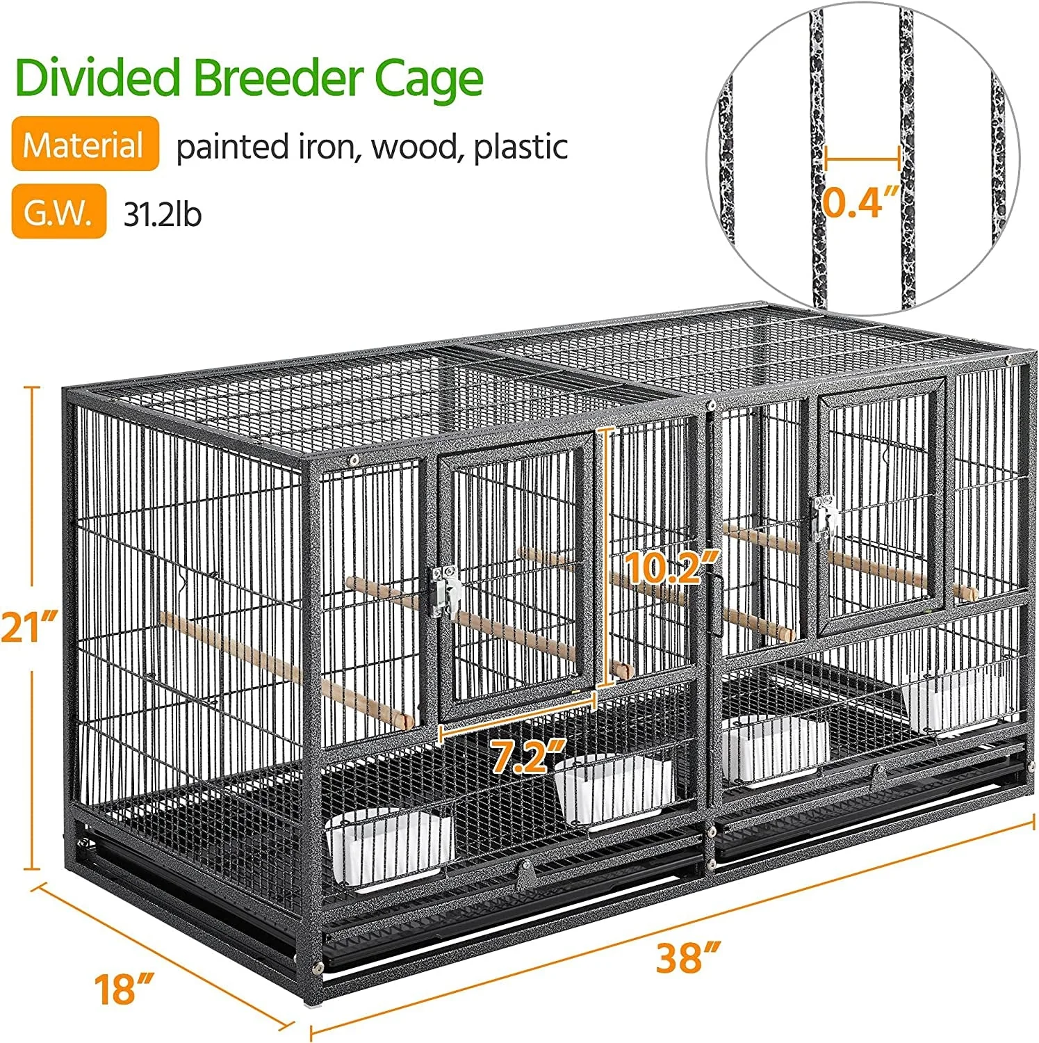 Divided Breeder for Bird - Image 4