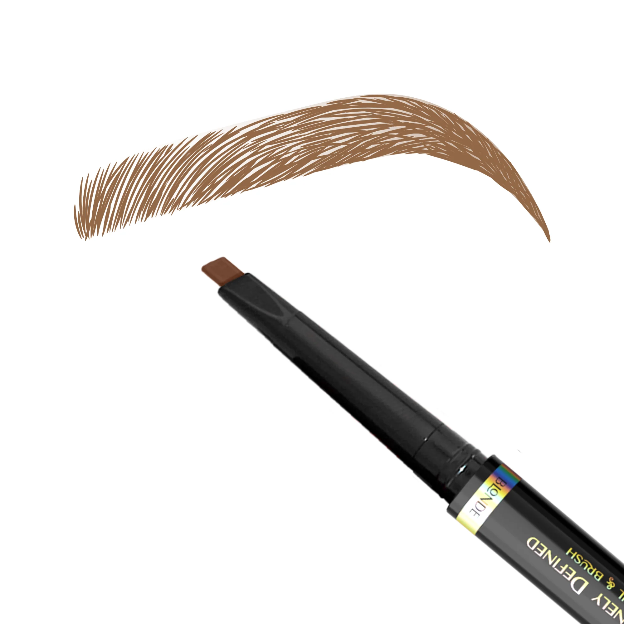 Divinely Defined | Precision Brow Pencil & Brush [THICK] - Image 2