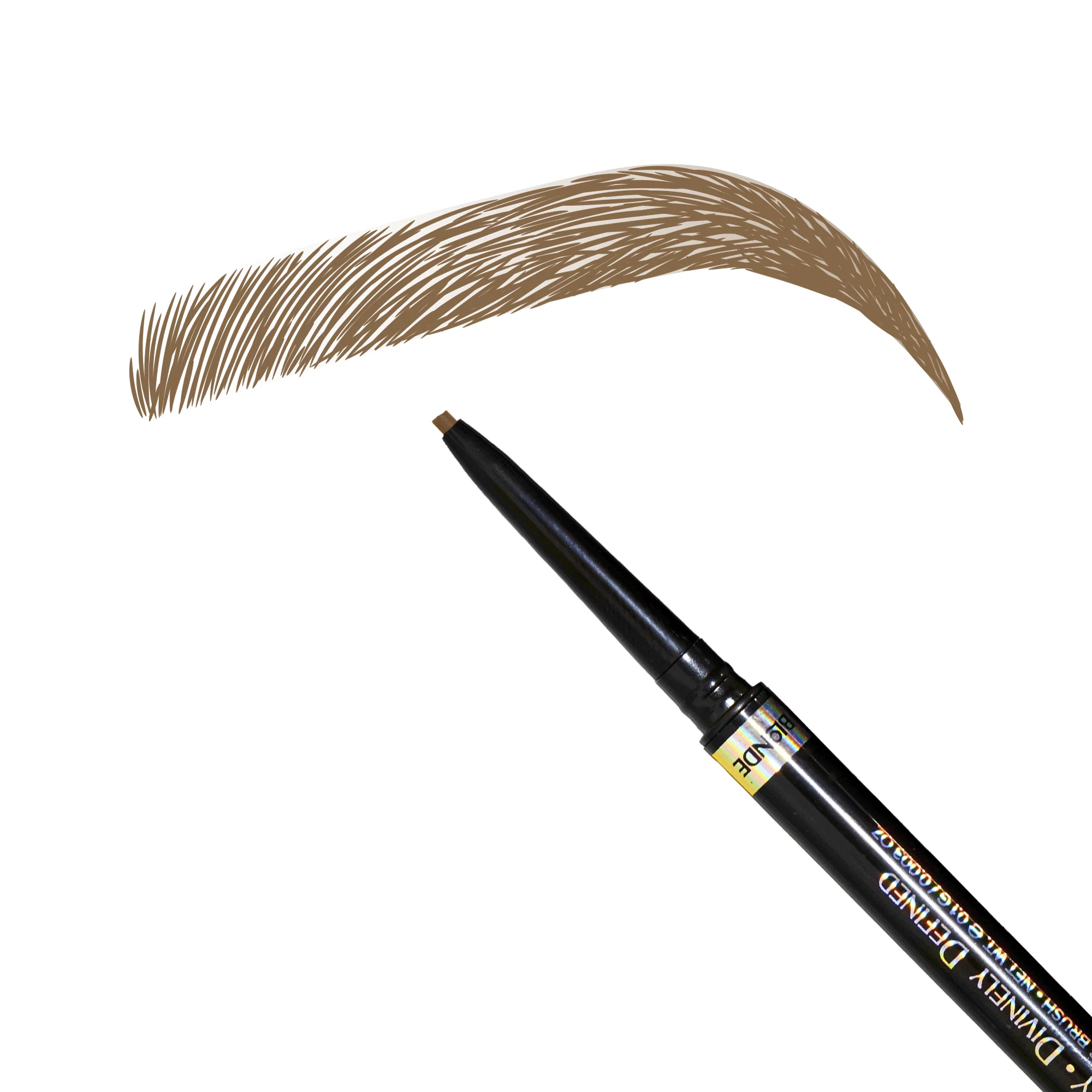 Divinely Defined | Precision Brow Pencil & Brush [THIN] - Image 2