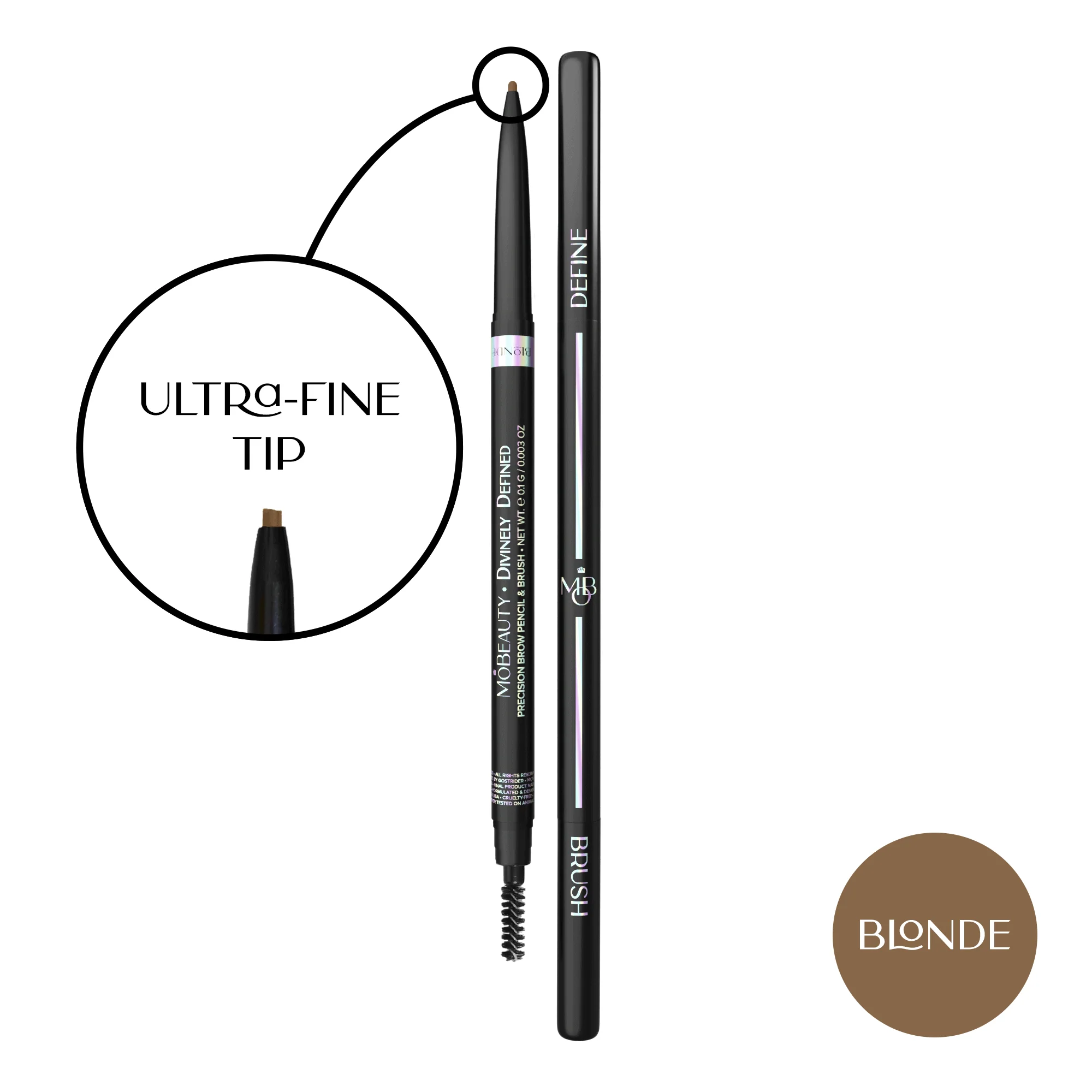 Divinely Defined | Precision Brow Pencil & Brush [THIN] - Image 3