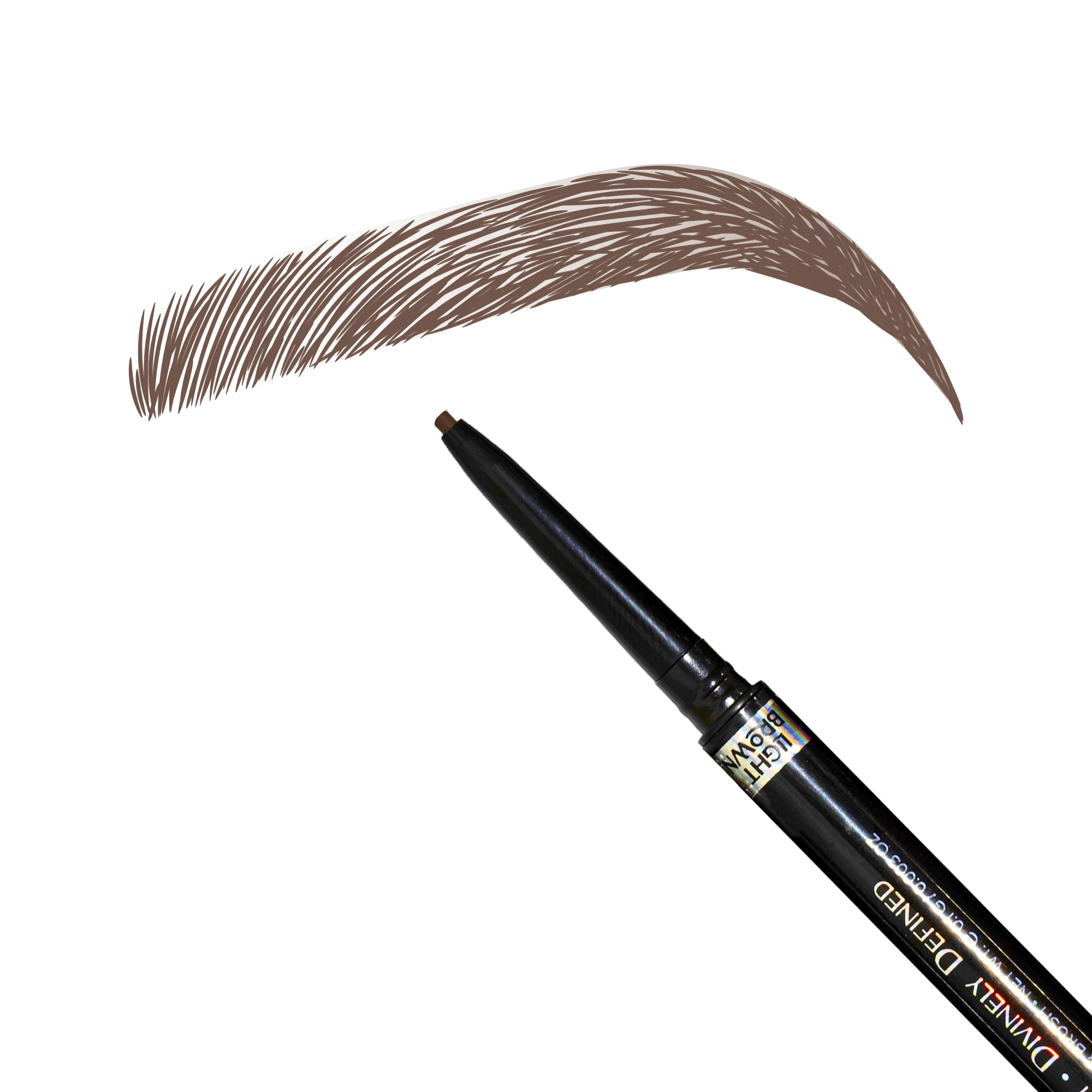 Divinely Defined | Precision Brow Pencil & Brush [THIN] - Image 4