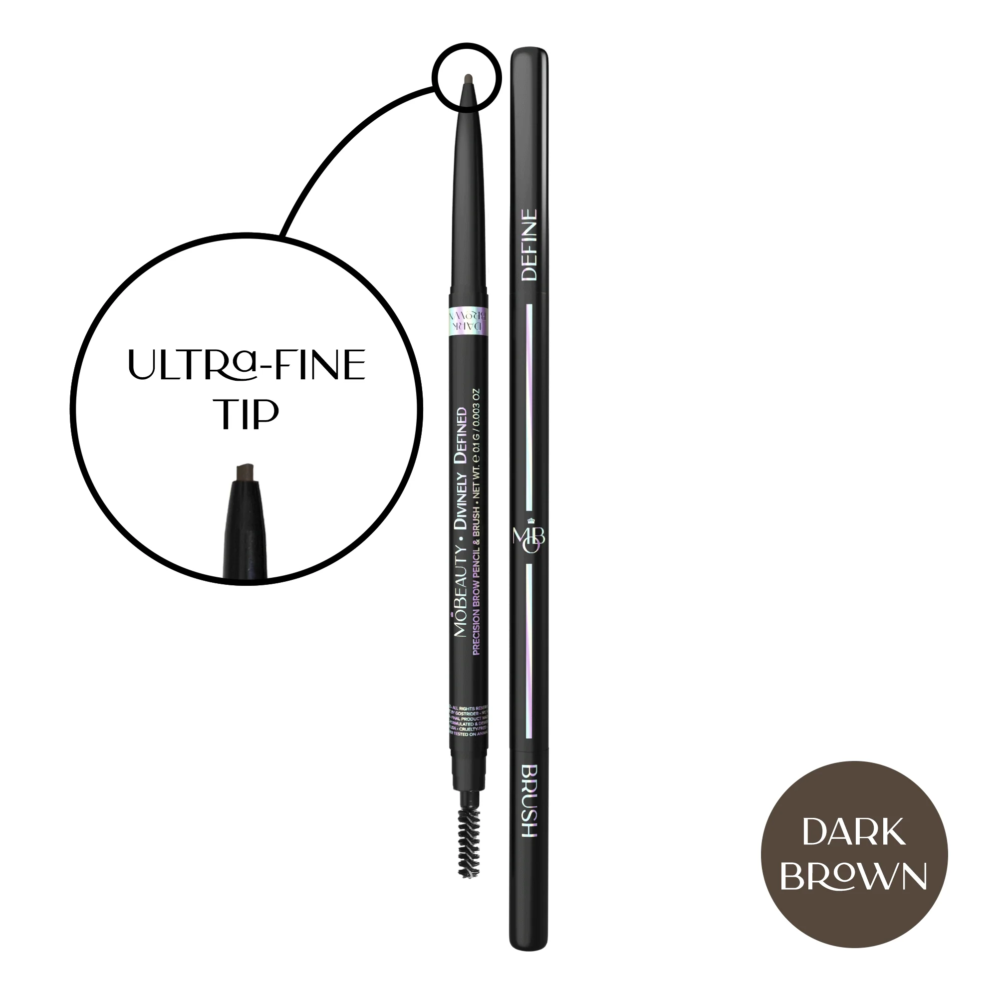 Divinely Defined | Precision Brow Pencil & Brush [THIN] - Image 9