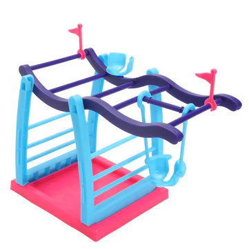 DIY Christmas Gift Finger Baby Animal Pets Swing Climbing Frame Playset Table Decoration Toys - Image 3