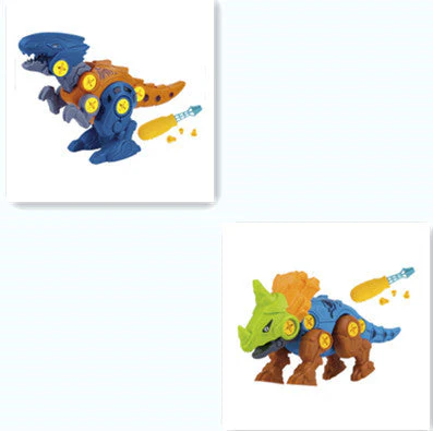 DIY Disassembly Assembly Dinosaur Toy Set Screw Nut Combination Assembling Dinosaur Model - Image 6