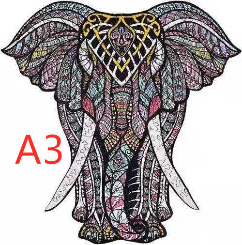 DIY Wooden Puzzles Animal Shaped The Best Christmas Gift Wooden Puzzles - Image 12