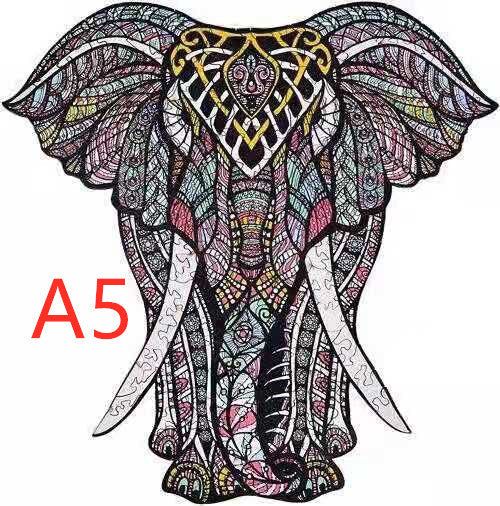 DIY Wooden Puzzles Animal Shaped The Best Christmas Gift Wooden Puzzles - Image 14