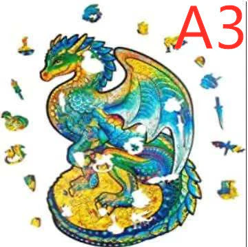 DIY Wooden Puzzles Animal Shaped The Best Christmas Gift Wooden Puzzles - Image 18