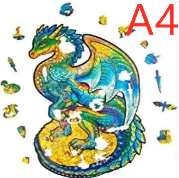 DIY Wooden Puzzles Animal Shaped The Best Christmas Gift Wooden Puzzles - Image 19