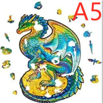 DIY Wooden Puzzles Animal Shaped The Best Christmas Gift Wooden Puzzles - Image 20